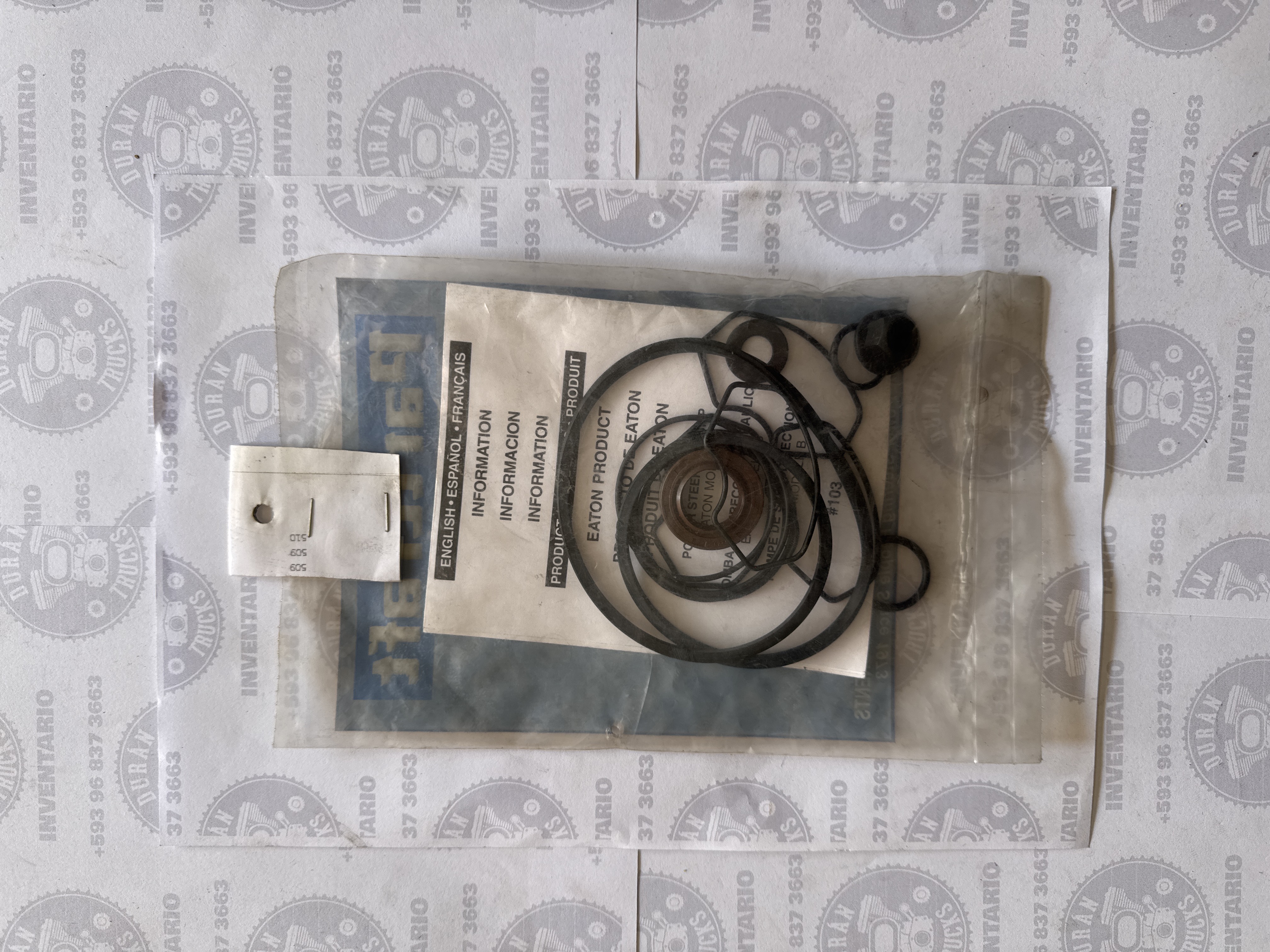 KIT DE REPARACION DE BOMBONA DE DIRECCION EATON FORD