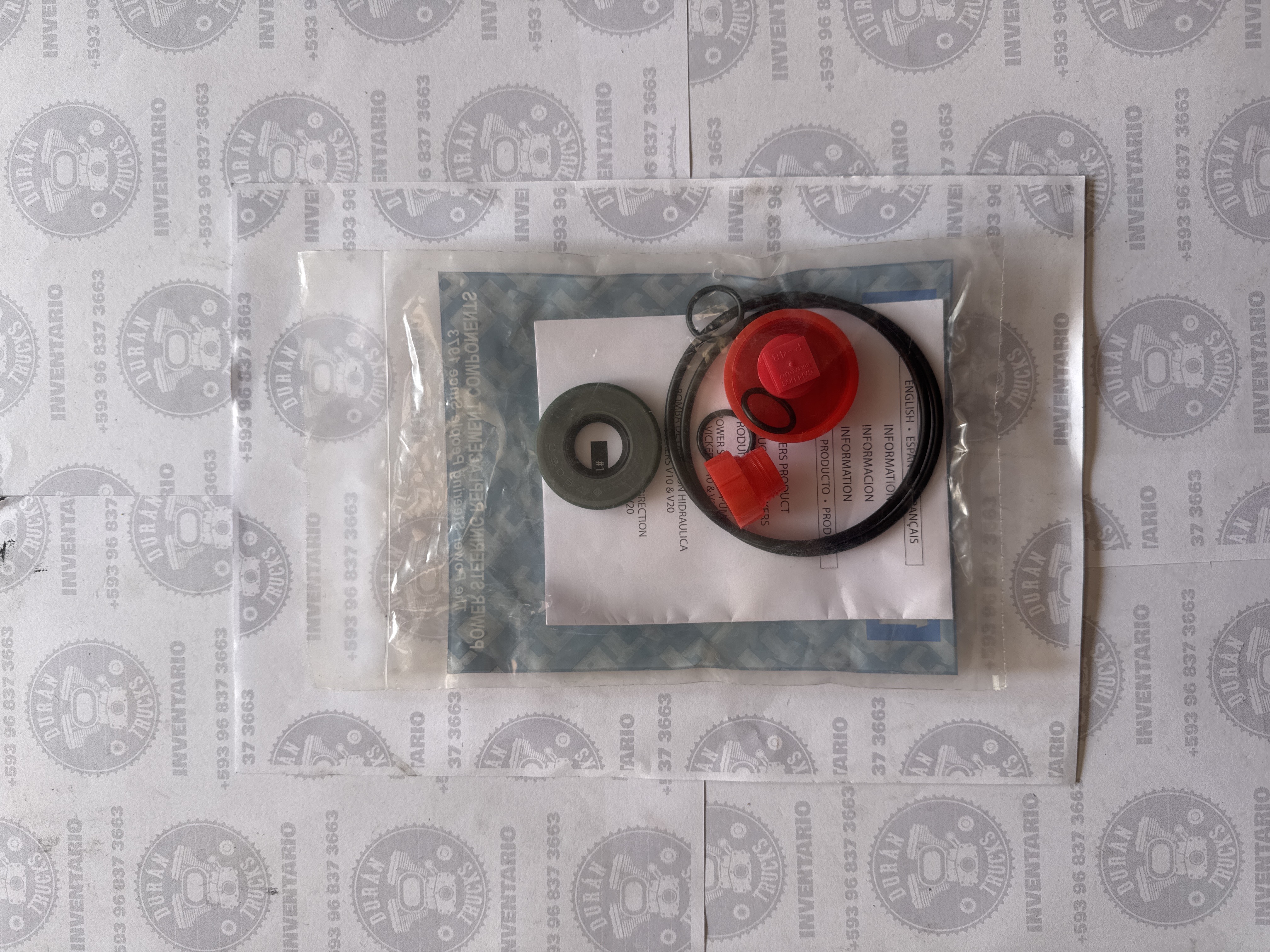 KIT DE REPARACION DE BOMBONA DE DIRECCION V20   VARIOS