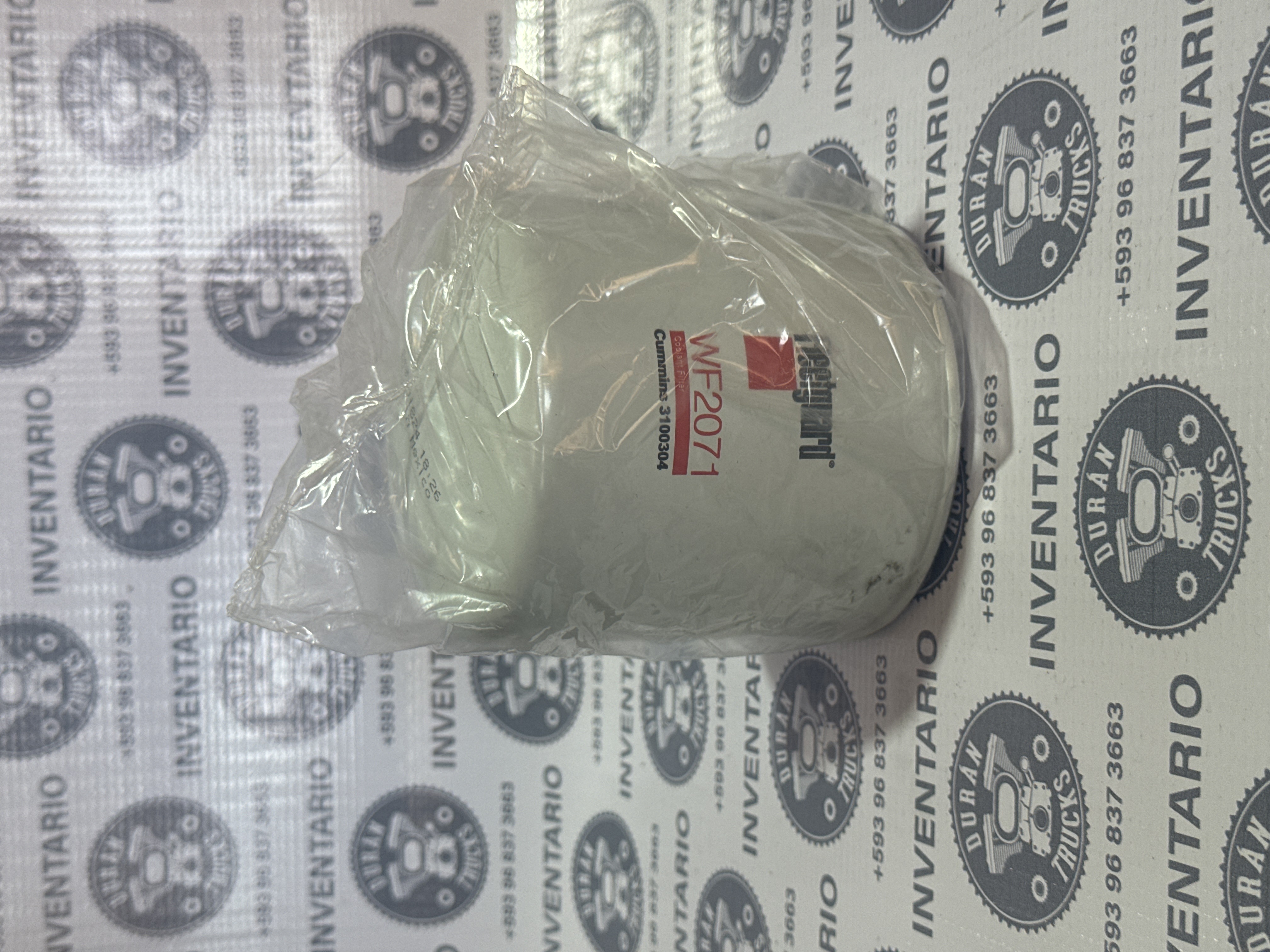 FILTRO DE AGUA KOMATSU CUMMINS