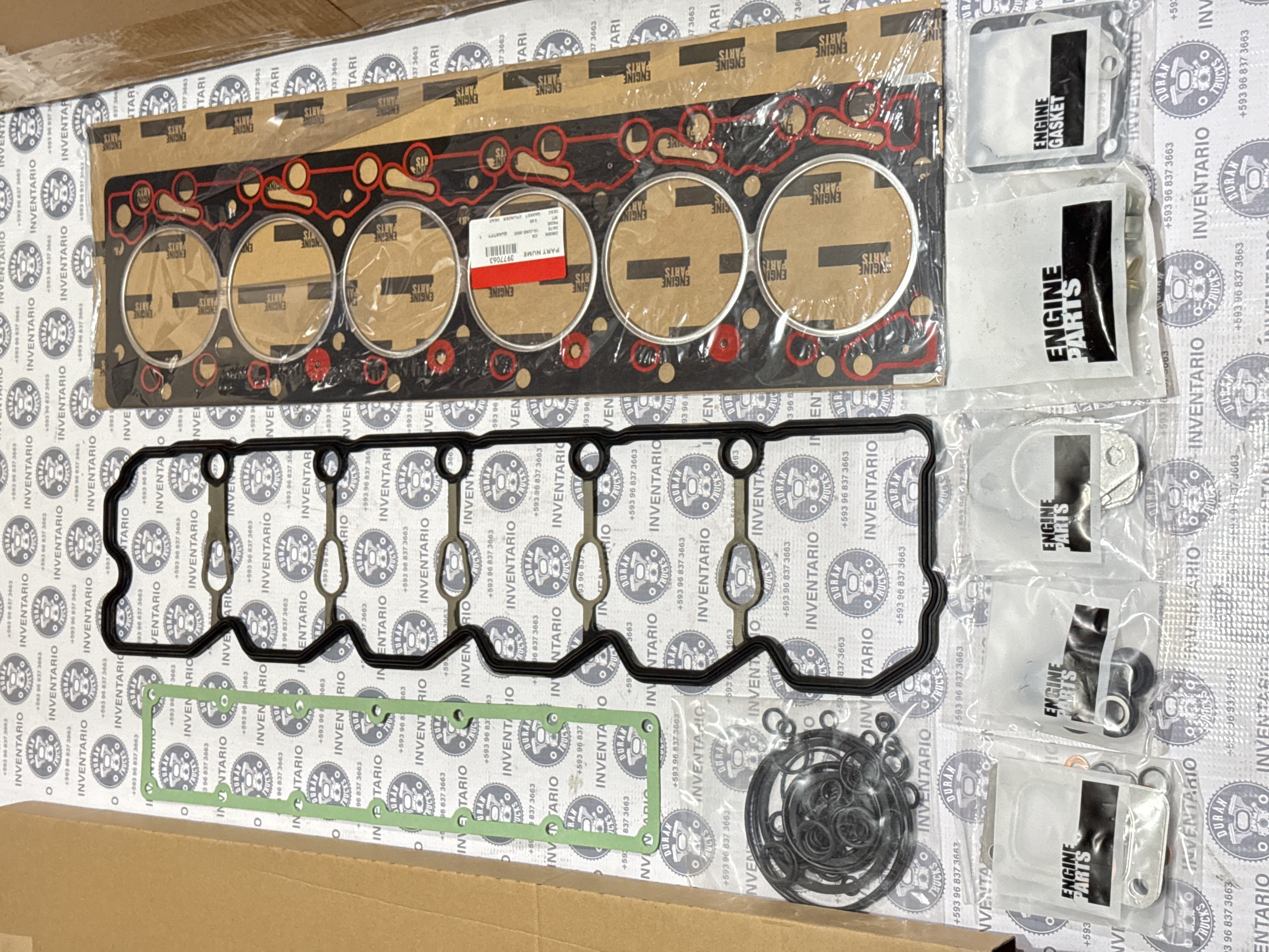 EMPAQUETADURA SUPERIOR MOTOR CUMMINS ISB