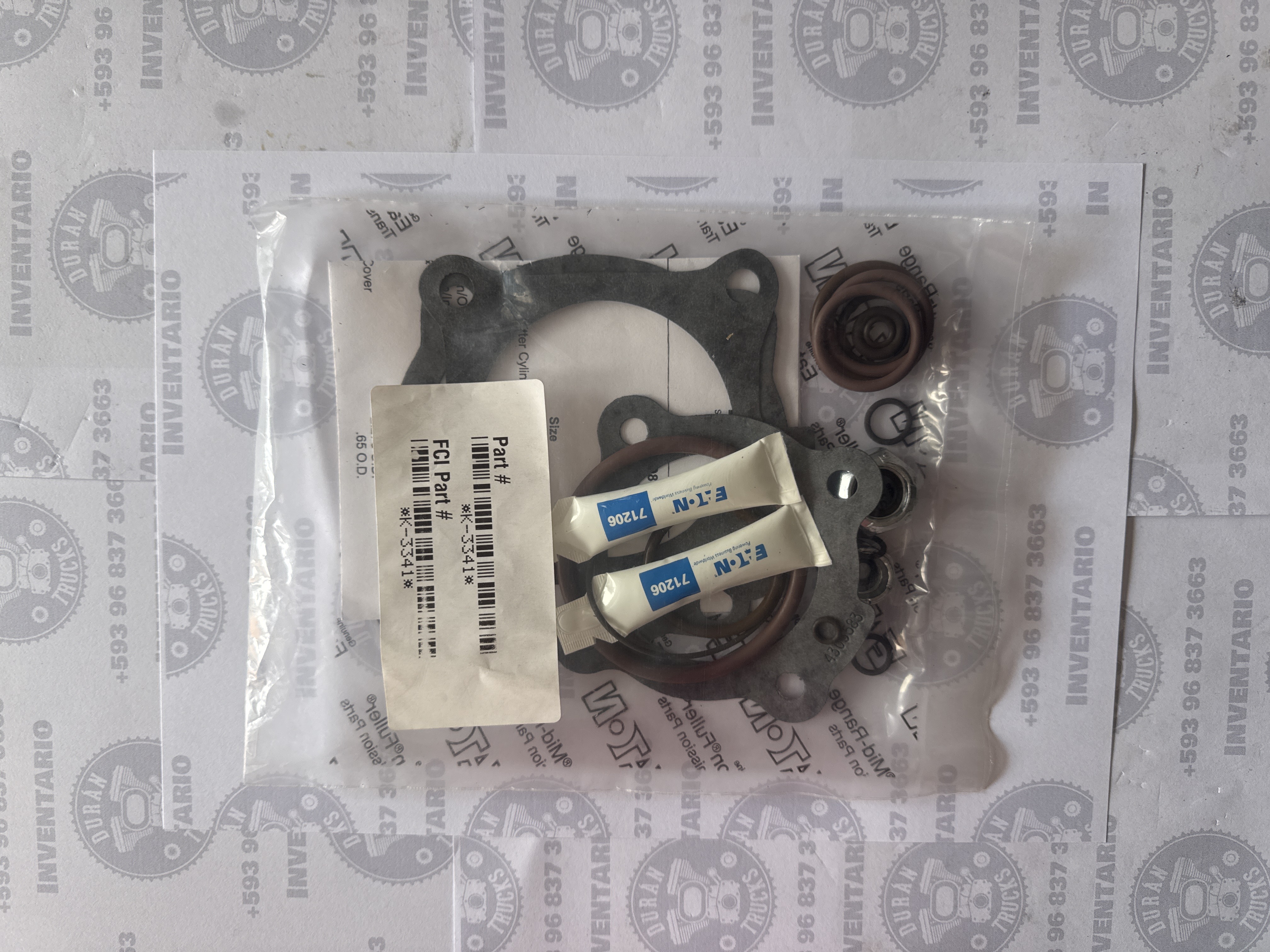 KIT DE CAUCHOS DE LA SUPER EATON FULLER MODERNAS