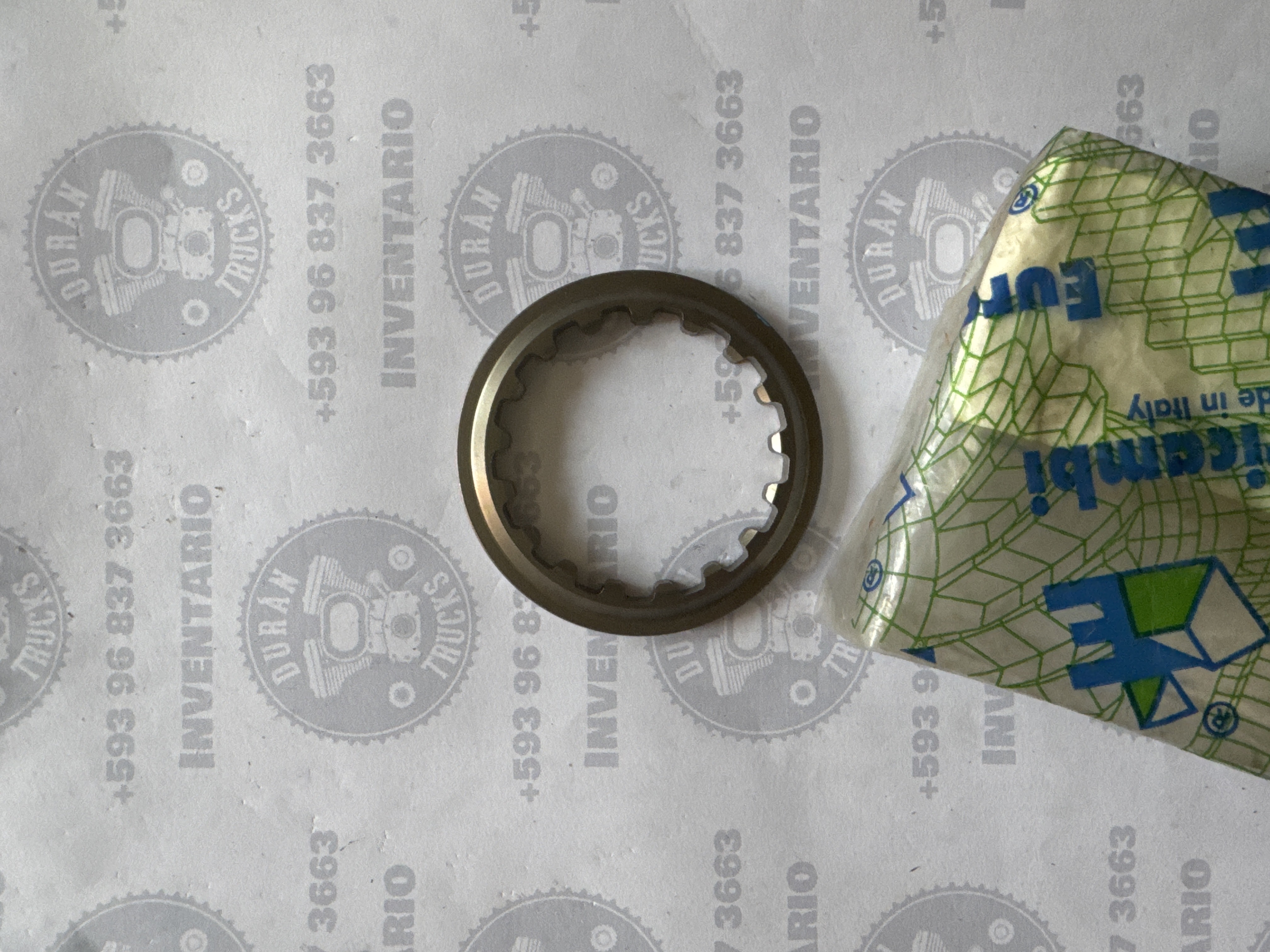 ANILLO ESTRIADO INTERIOR(AZUL) RTO 16915 ER 