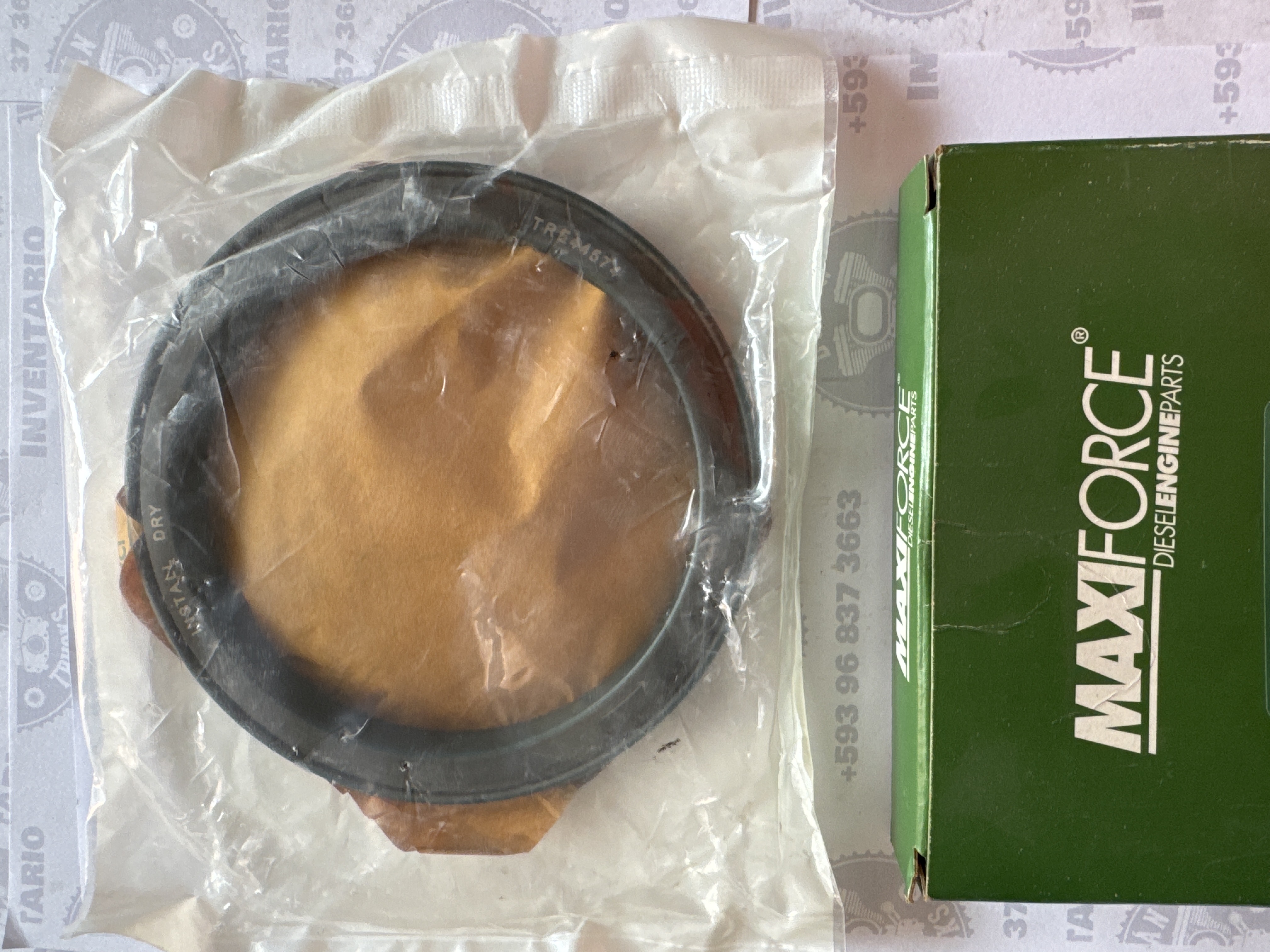 RETEN POSTERIOR DEL CIGÜEÑAL JHON DEERE ESTACIONARIO MAXIFORCE 3179D 4045D 4045T 3179D 3152 3164 3029 6414T 6303 6068D