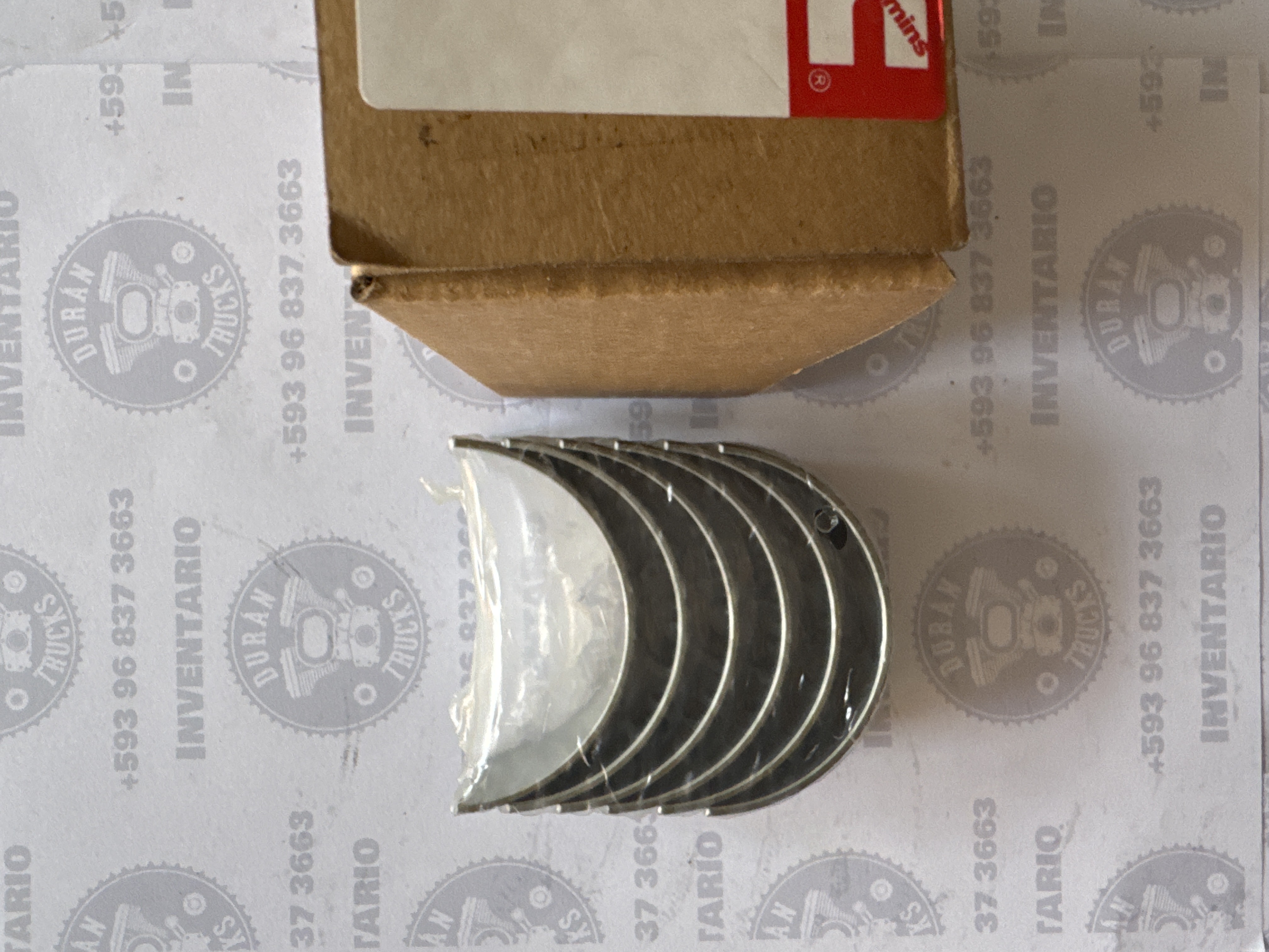CHAPAS DE BIELA INFERIOR STD CUMMINS 4BT - 6BT - ISB - foto 3