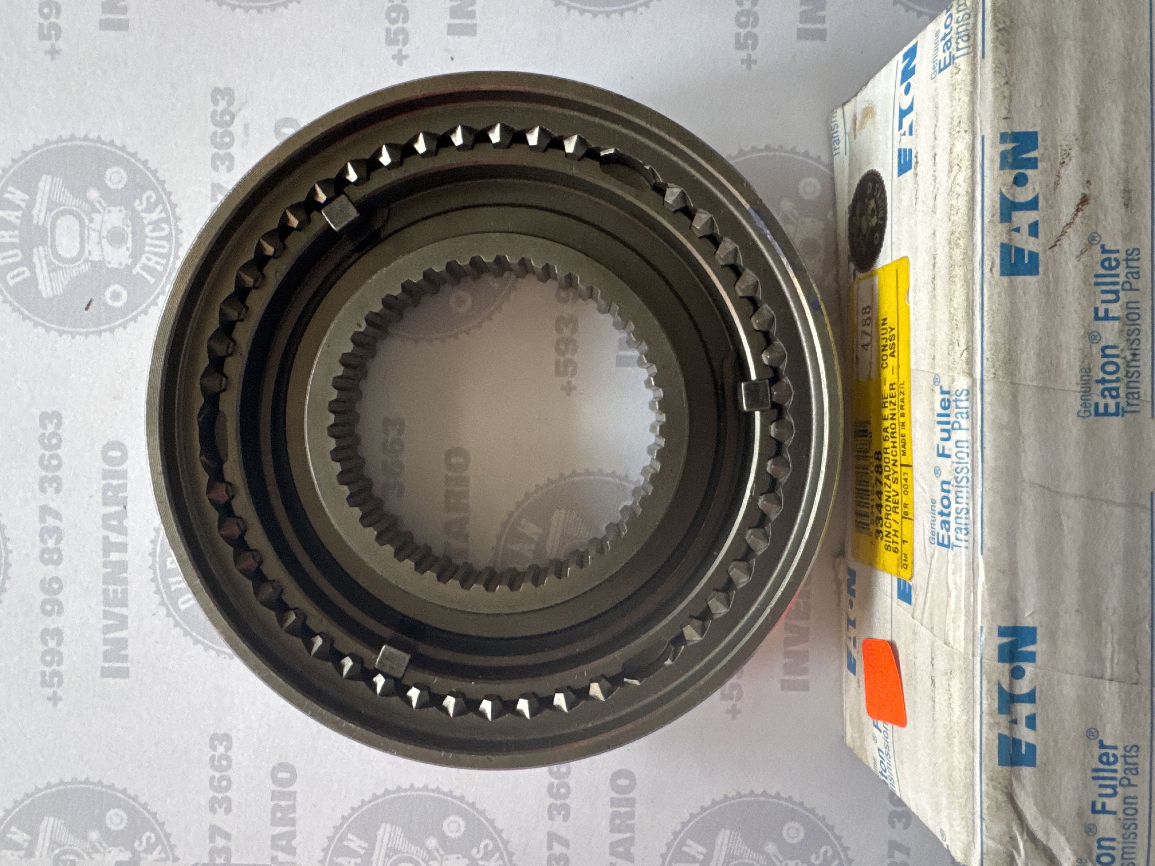 SINCRONISADOR ARMADO 5ta U REVERSA FORD CARGO 815
