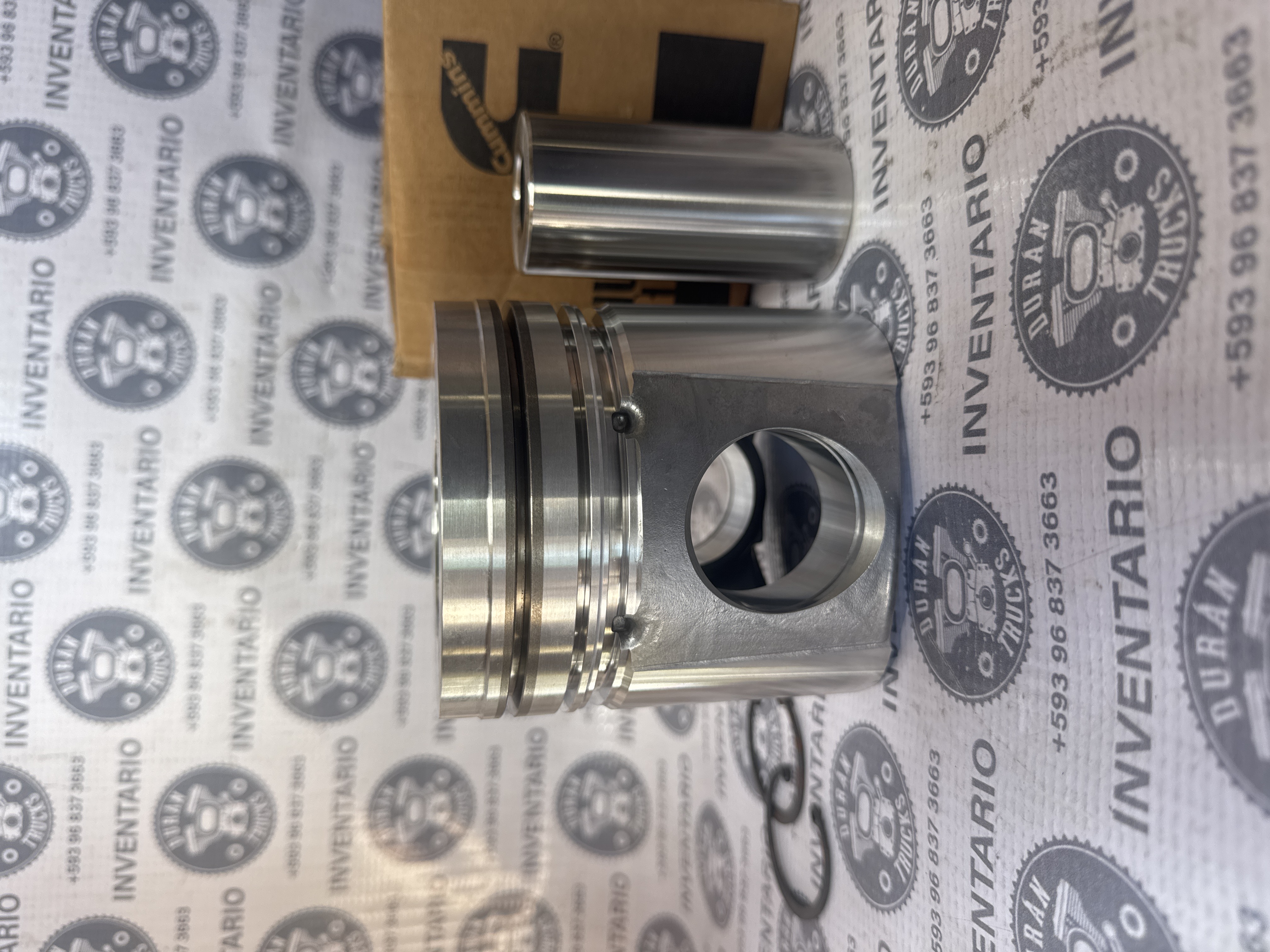 PISTON STD MOTOR CUMMINS 4BT 6BT  - foto 2