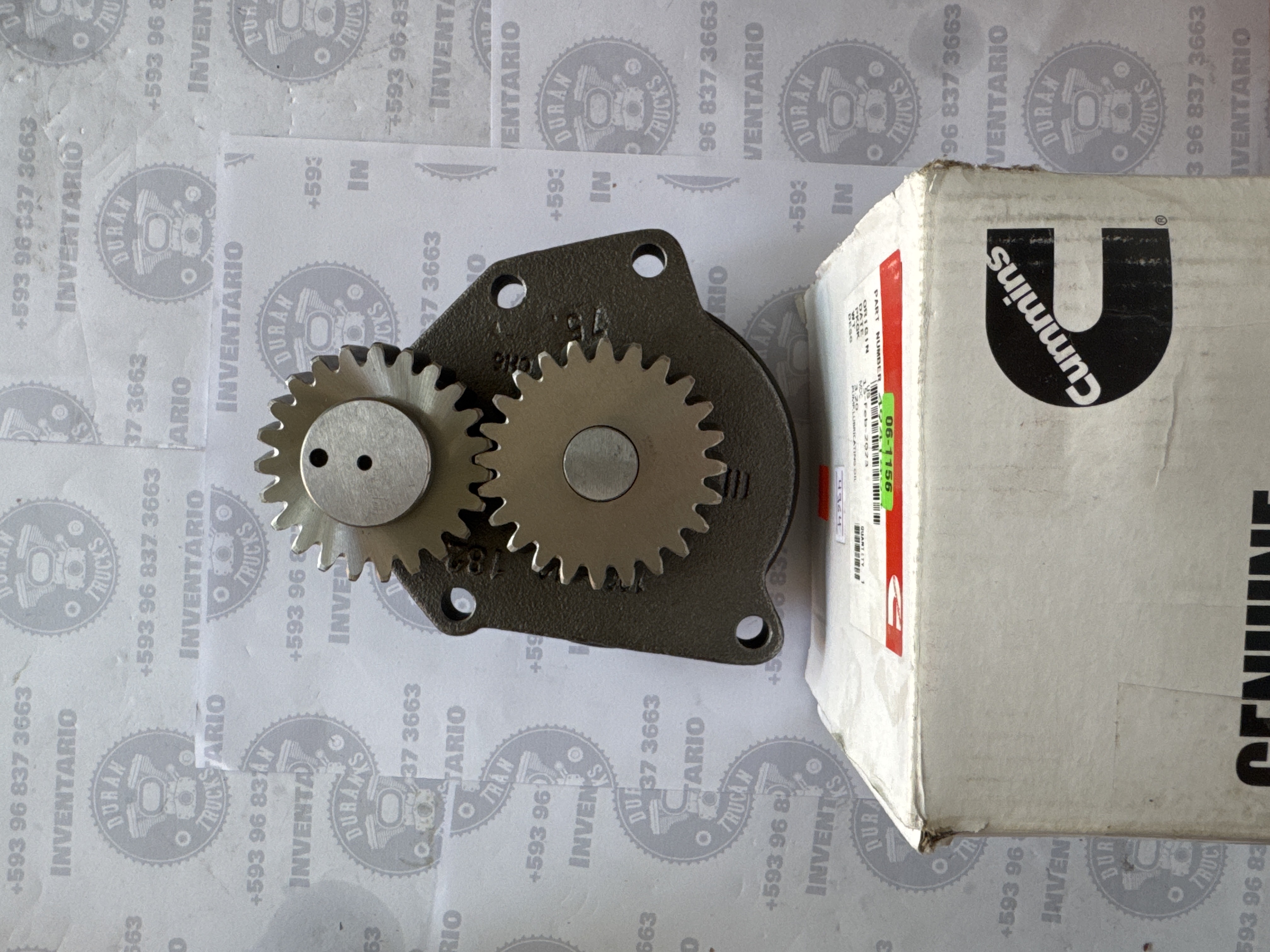 BOMBA DE ACEITE ISC KENWORTH T370 / ISL  23/24 DIENTES