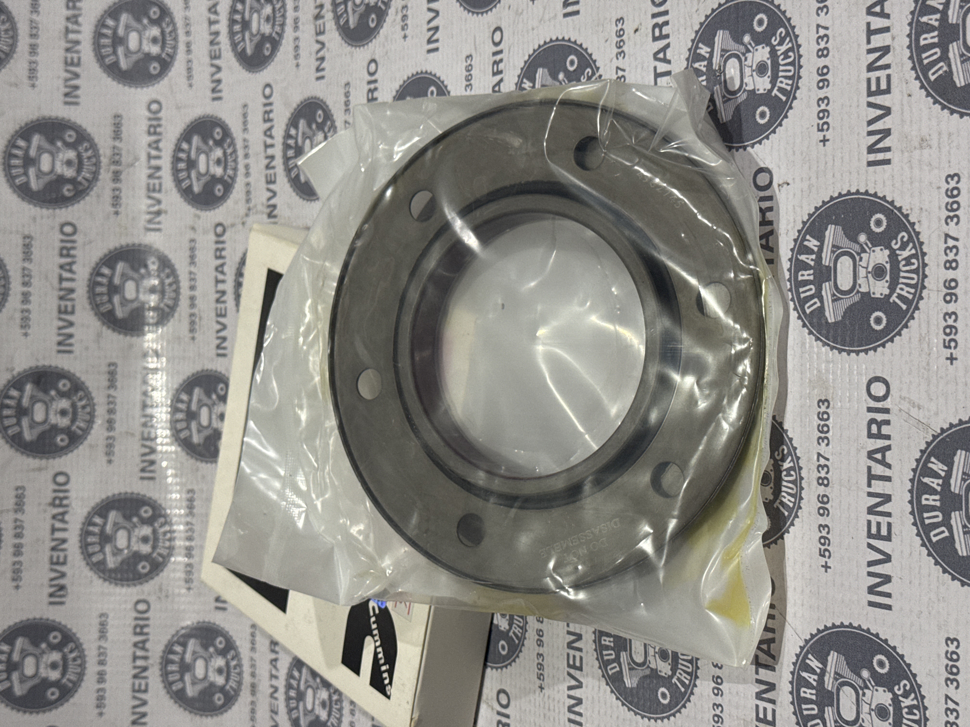 RETEN DELANTERO DE CIGÜEÑAL CUMMNIS L10 M11 ISM CON PISTA