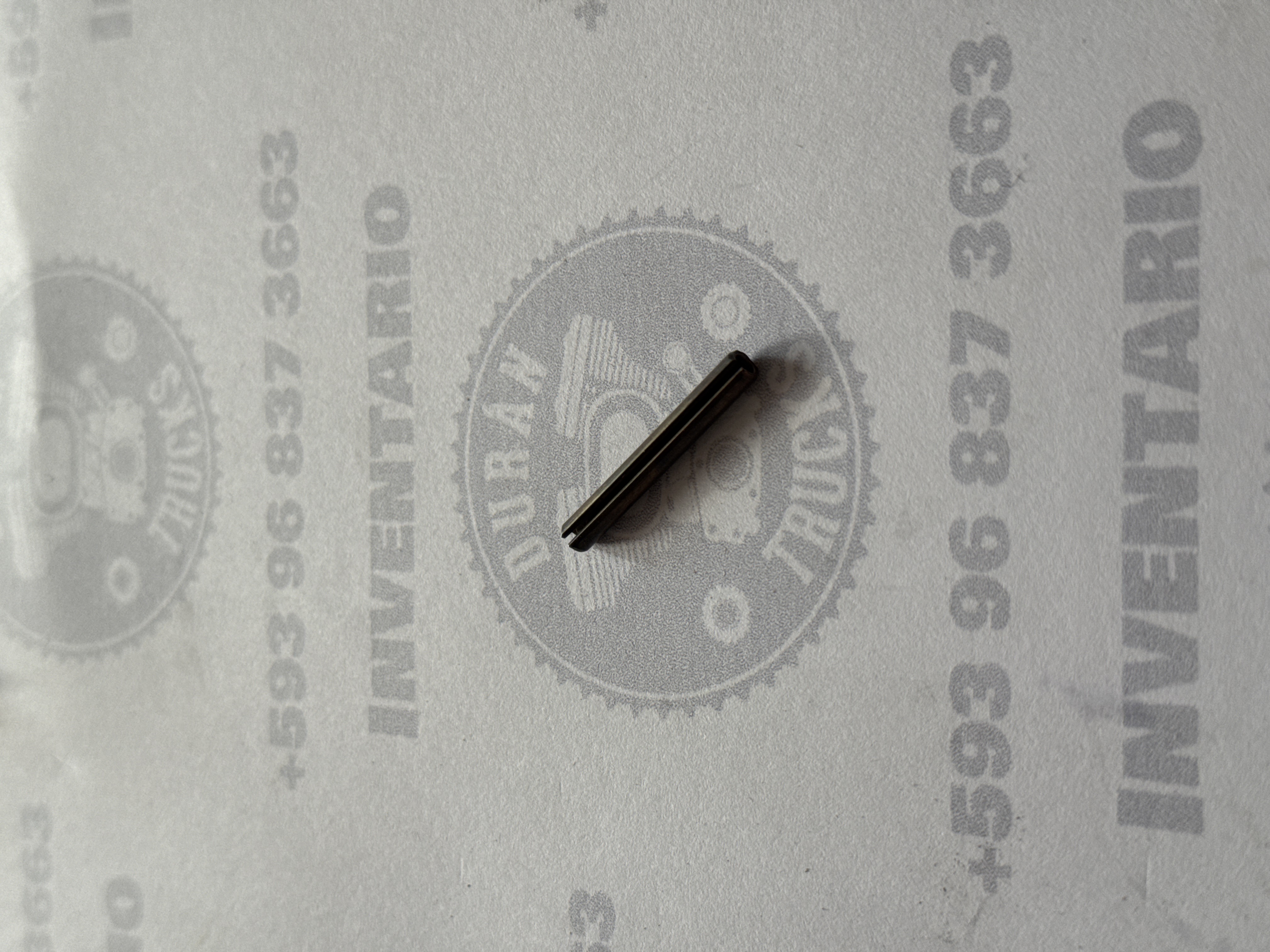 CONTRAPASADOR DE PIN DE VALVULA E INYECTOR NTC