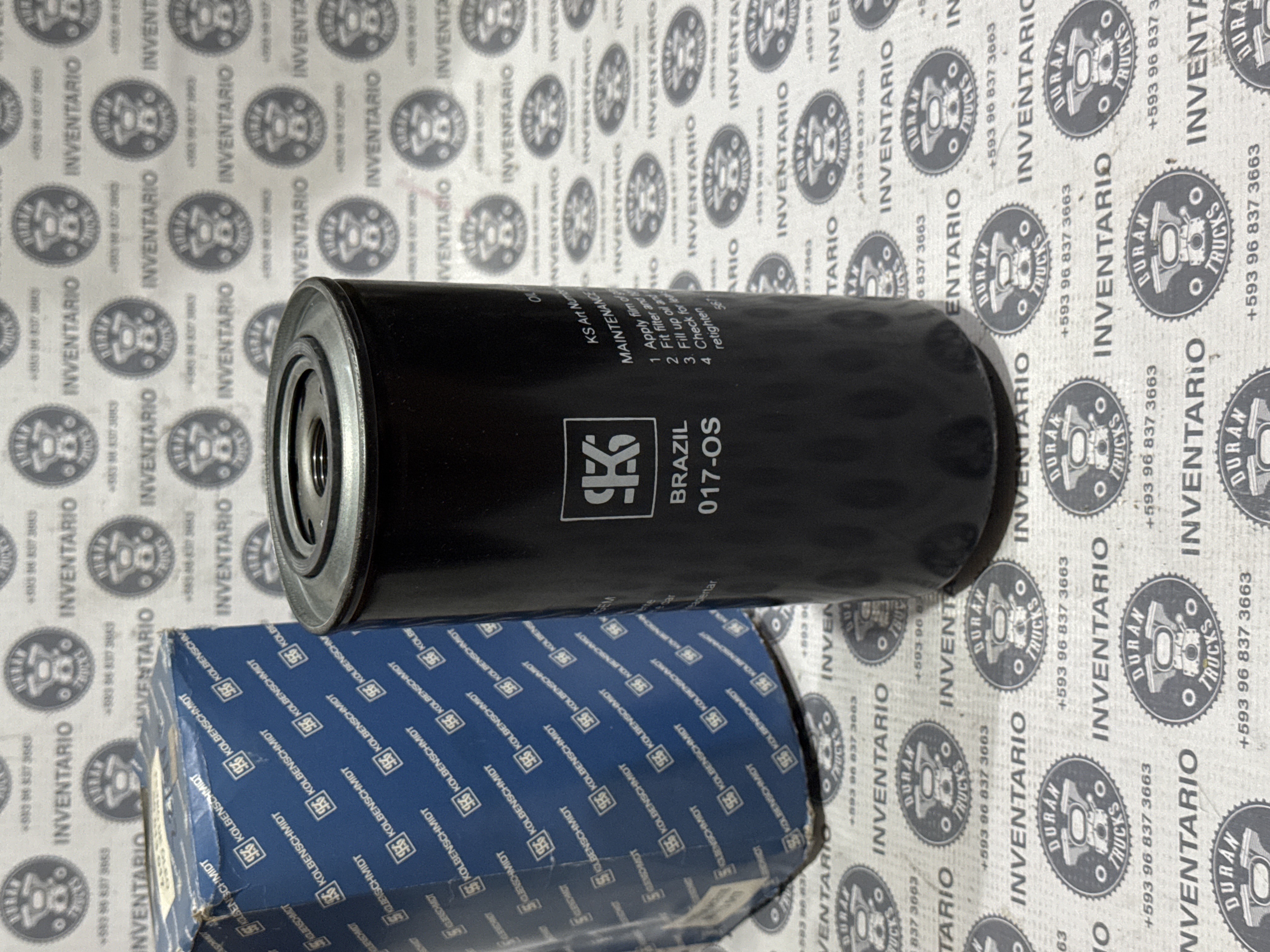 FILTRO DE ACEITE MVVM 6.10TC A"VW 17 21 0" /OM 366 LARGO O"