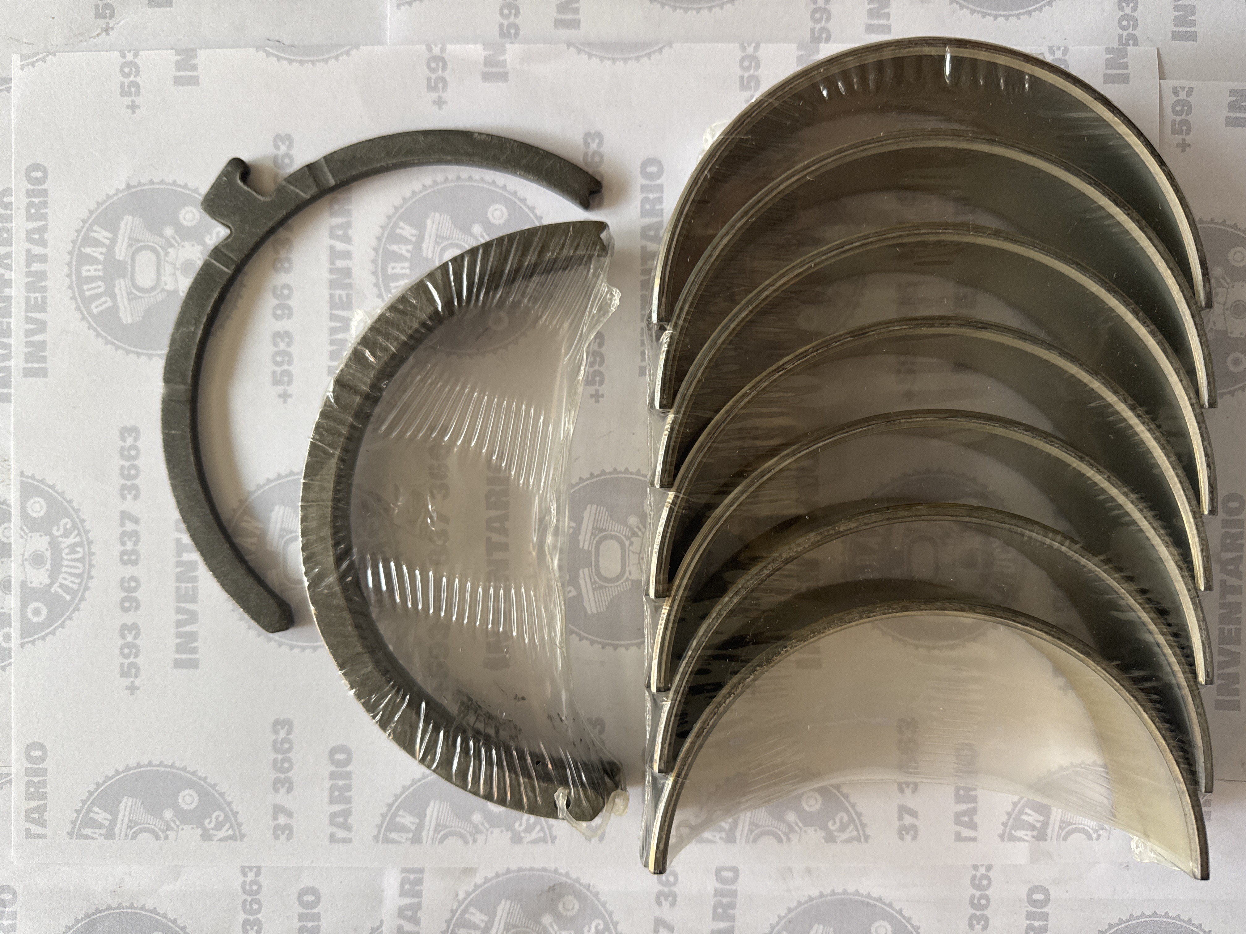 CHAPAS DE BANCADA STD CUMMINS L10 M11 ISM