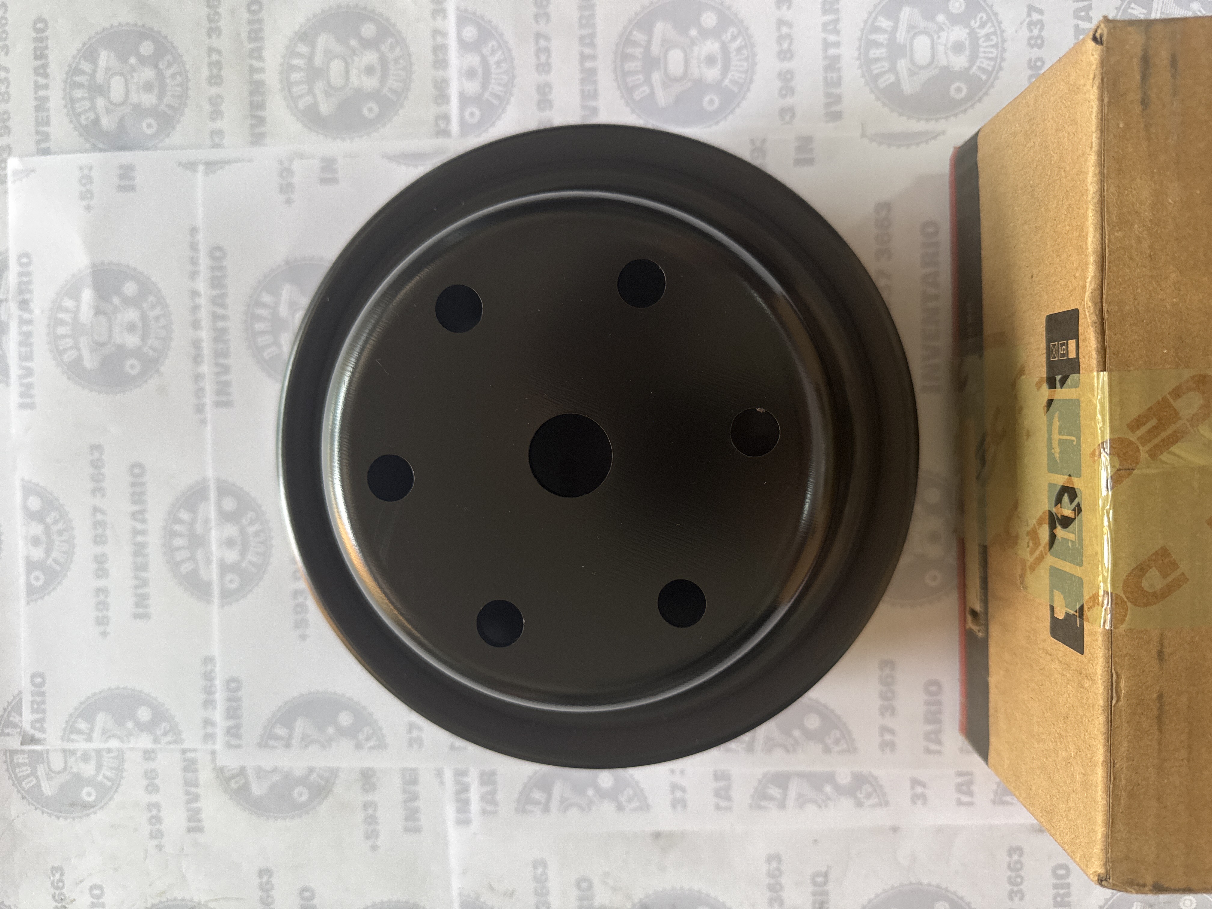 POLEA DE BANDA DE VENTILADOR MOTOR CUMMINS ISZ - foto 2