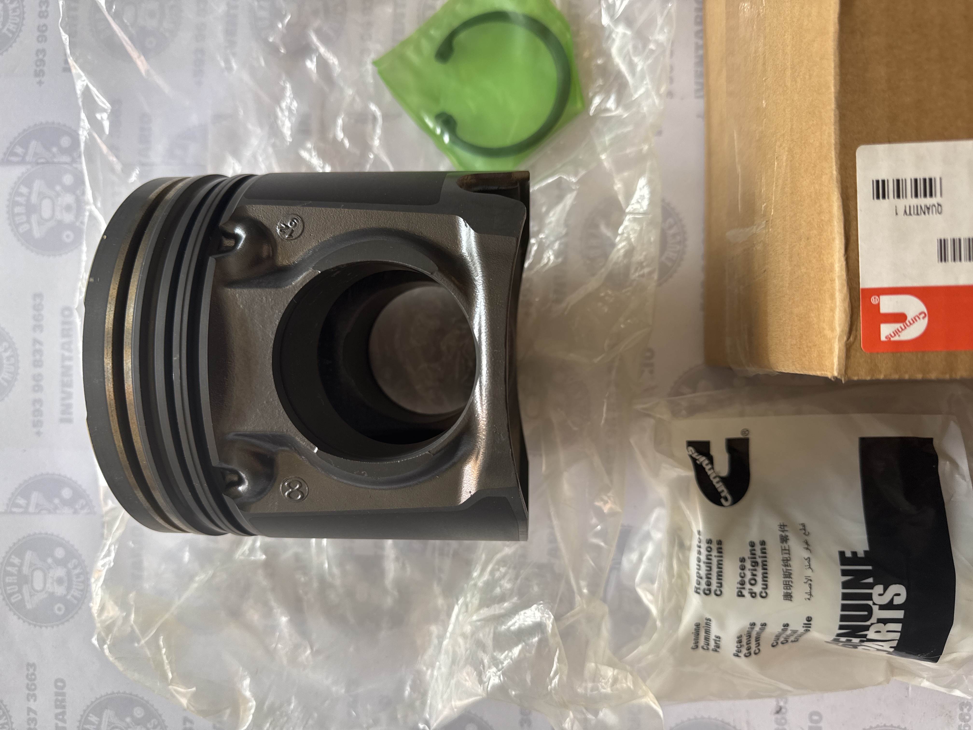 KIT DE PISTON CUMMINS ISG 