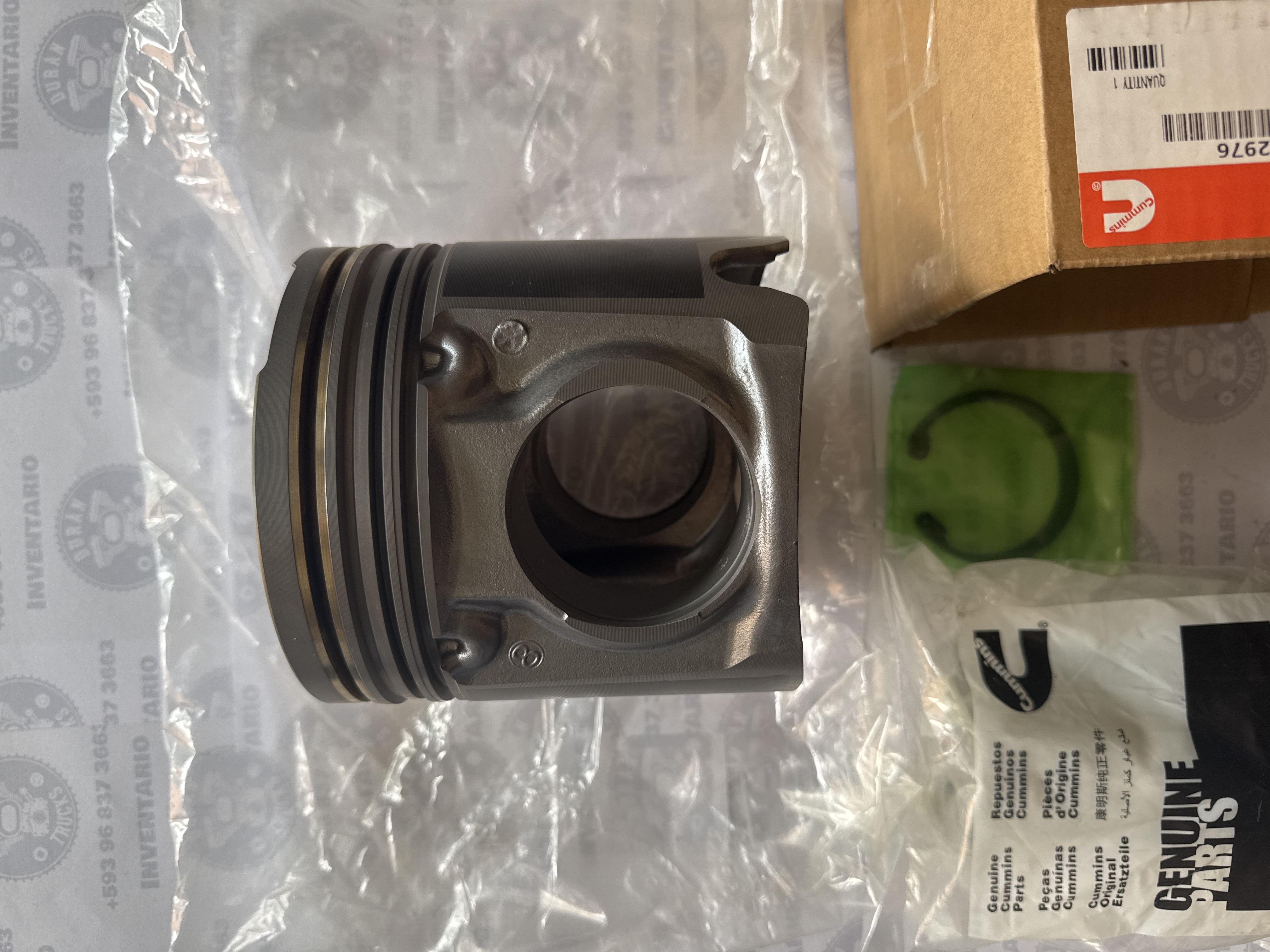 KIT DE PISTON CUMMINS ISG 