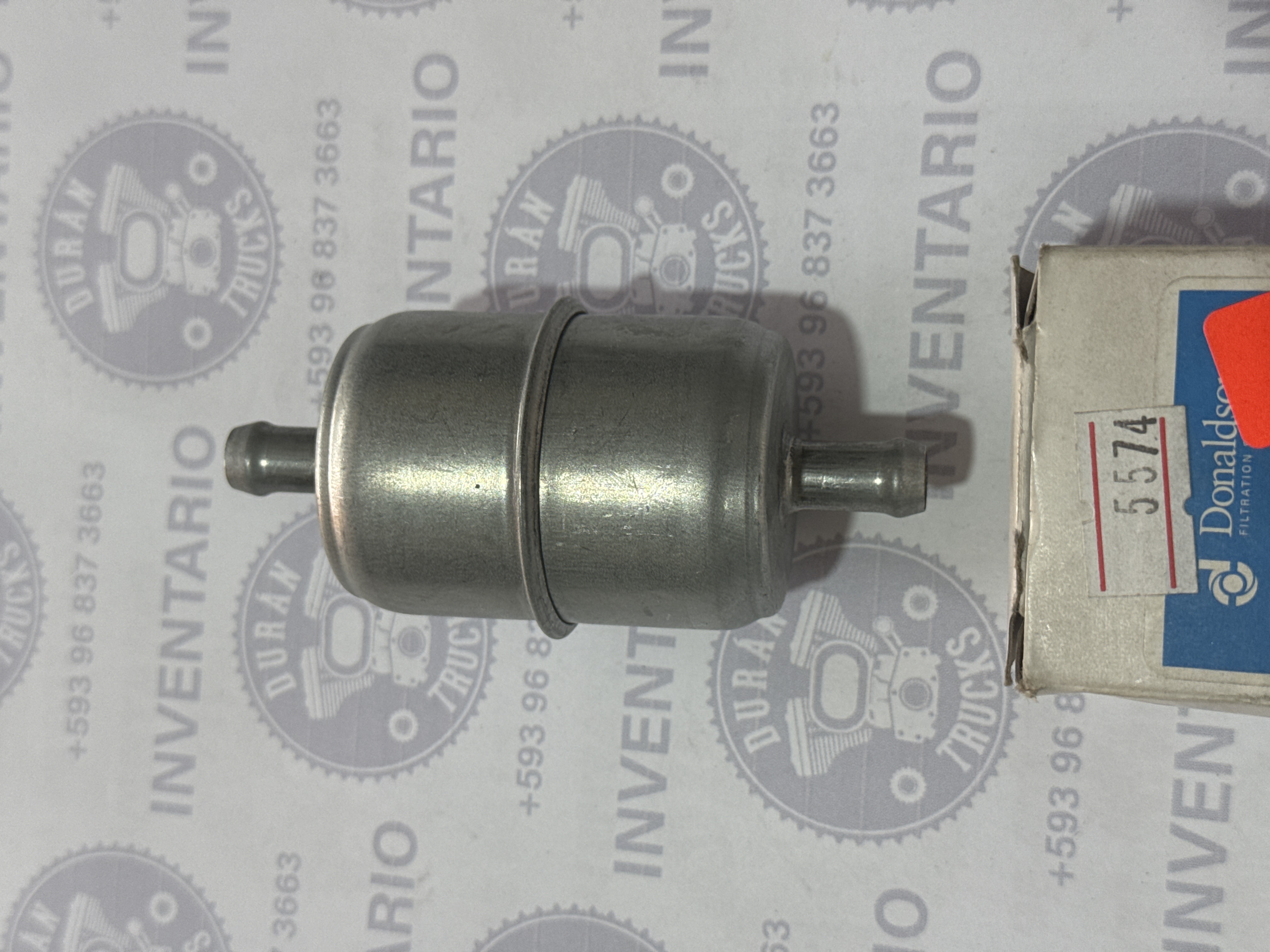 FILTRO DE COMBUSTIBLE METALICO 