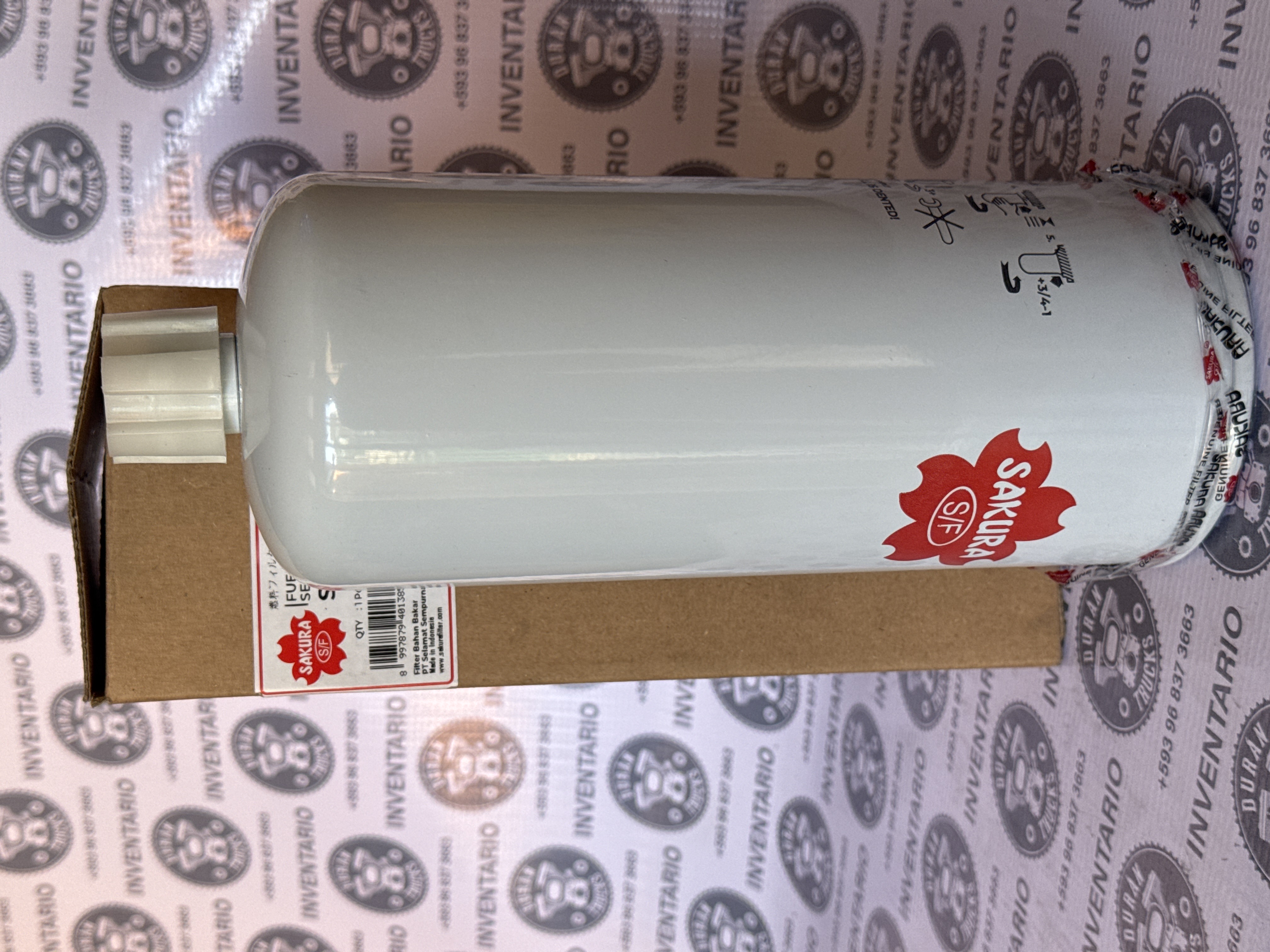 FILTRO DE COMBUSTIBLE CON SEPARADOR DE AGUA