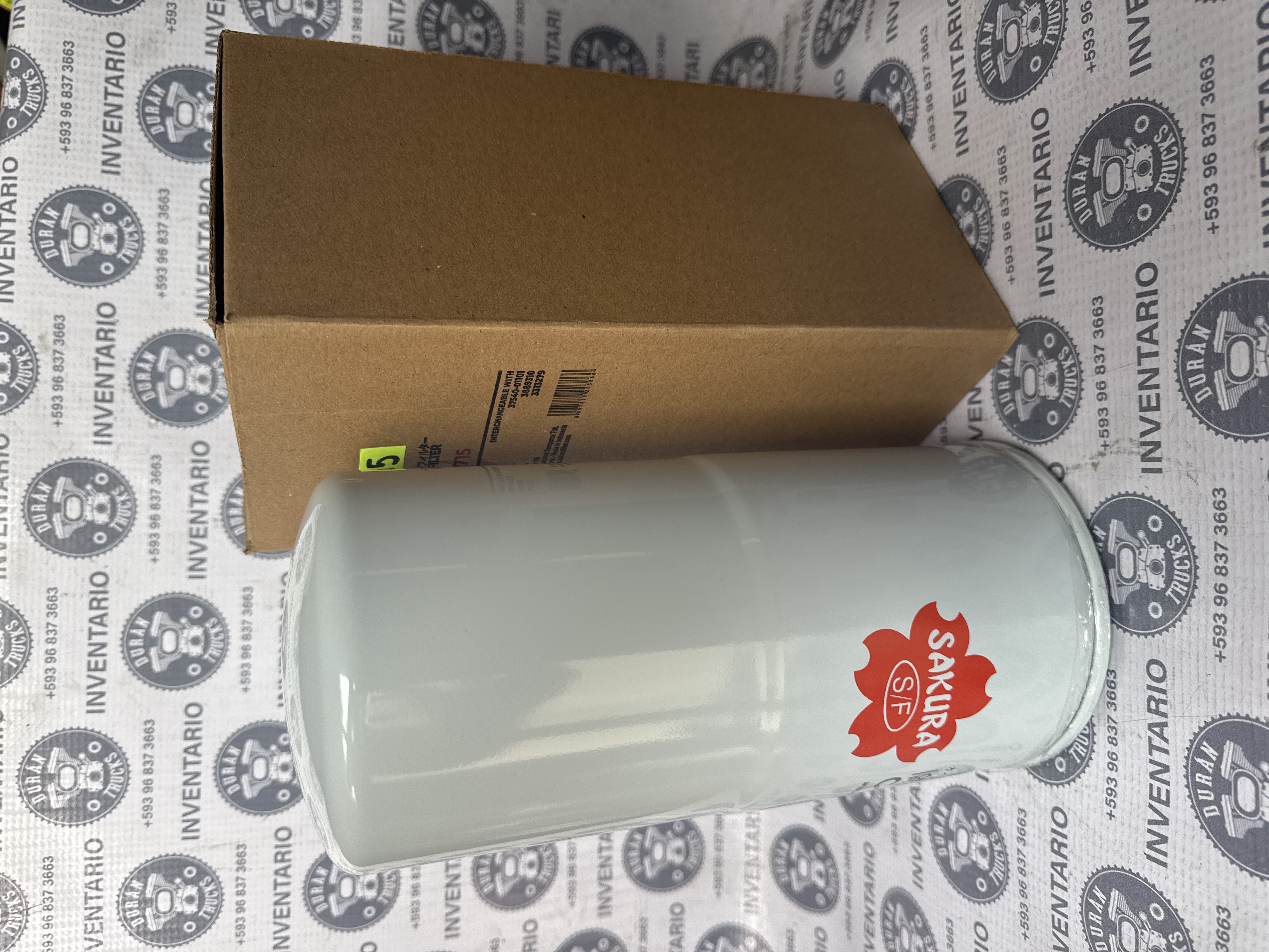FILTRO DE ACEITE MOTOR CUMMINS NTC  