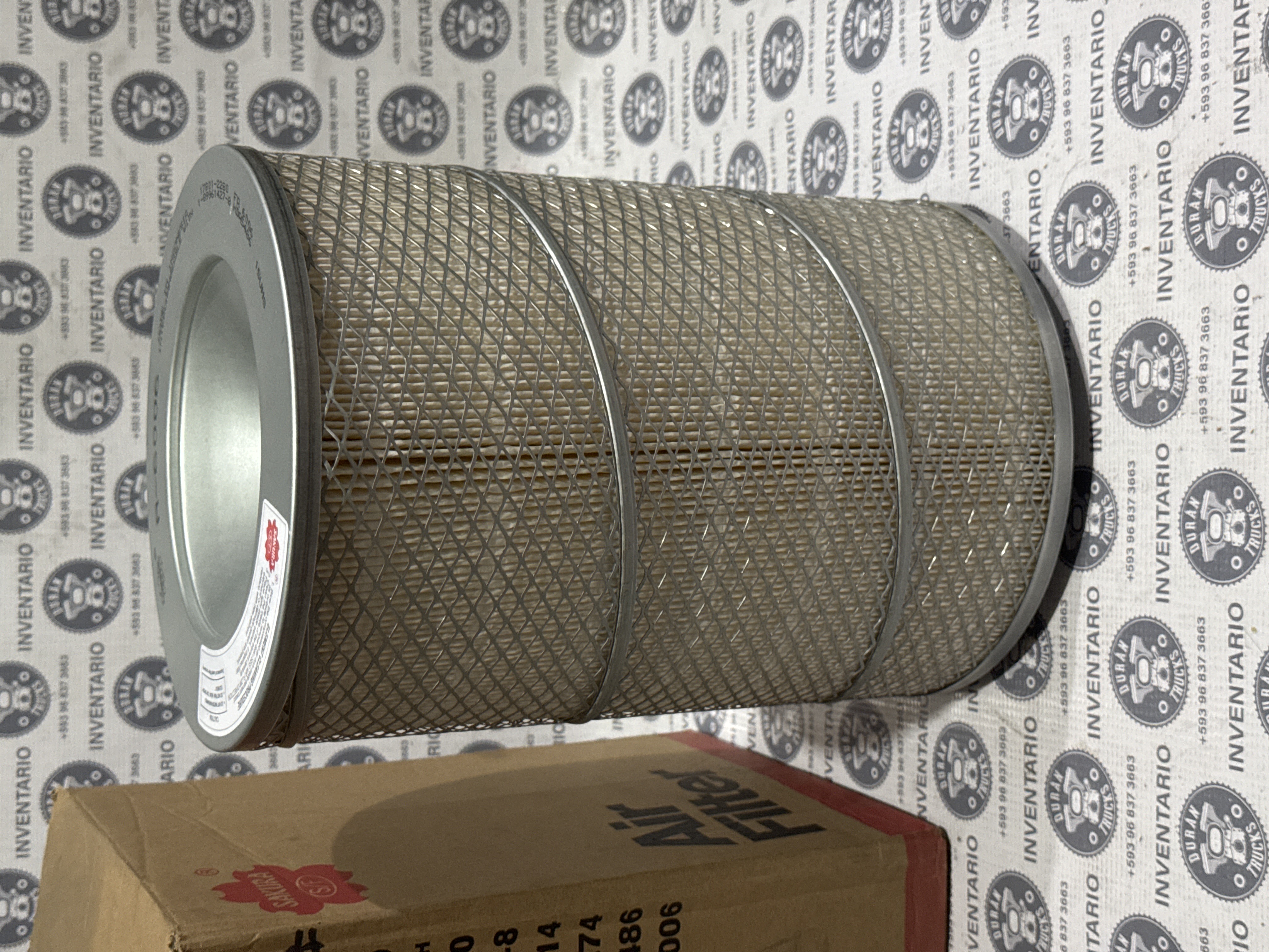FILTRO DE AIRE PRIMARIO HINO FD FF TURBO ISUZU FTR NISSAN FD6T FE6T