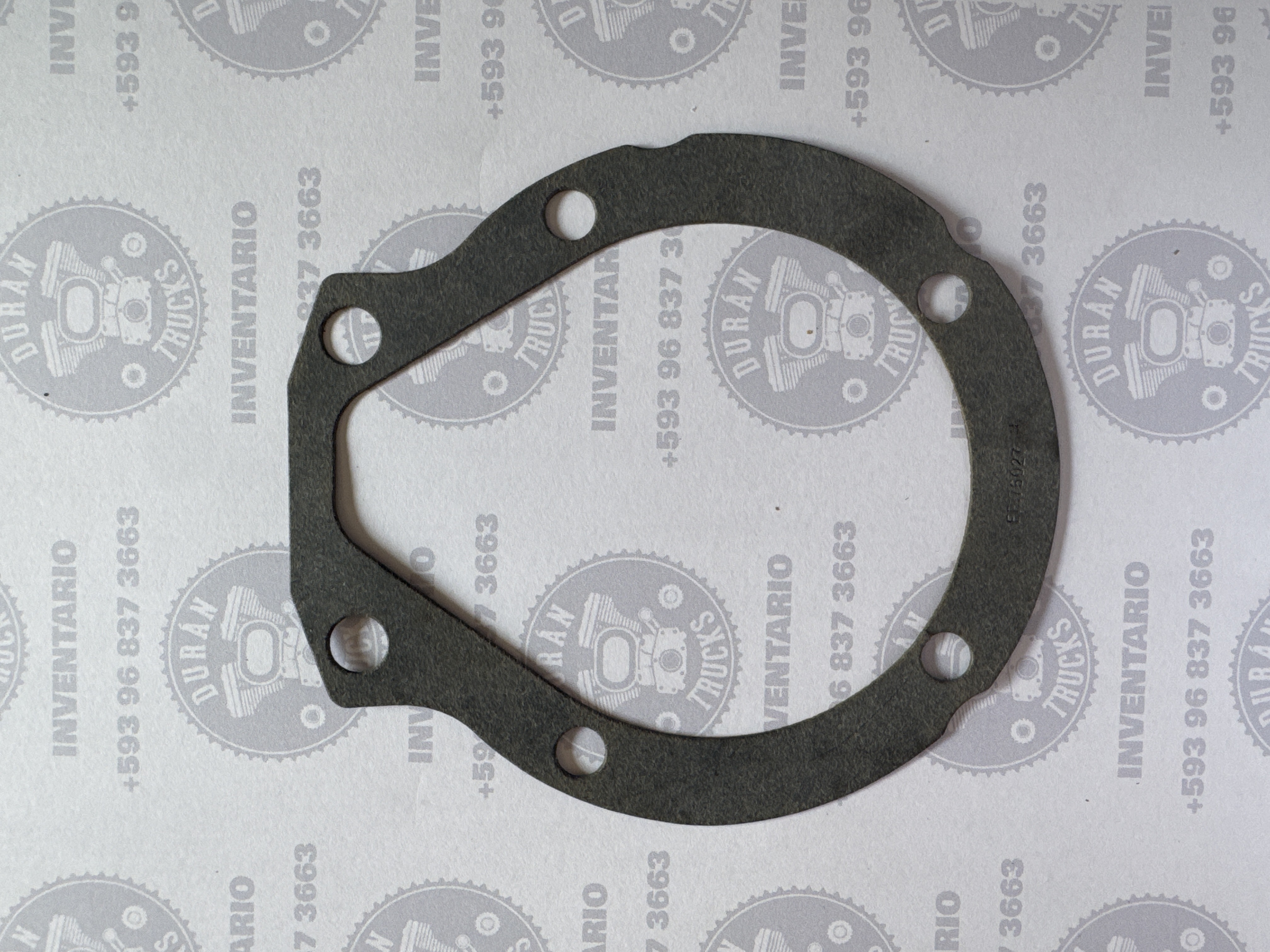 EMPAQUE DE ACOPLE DE ALUMINIO DE COMPRESOR HOLSET DE 1 PISTON