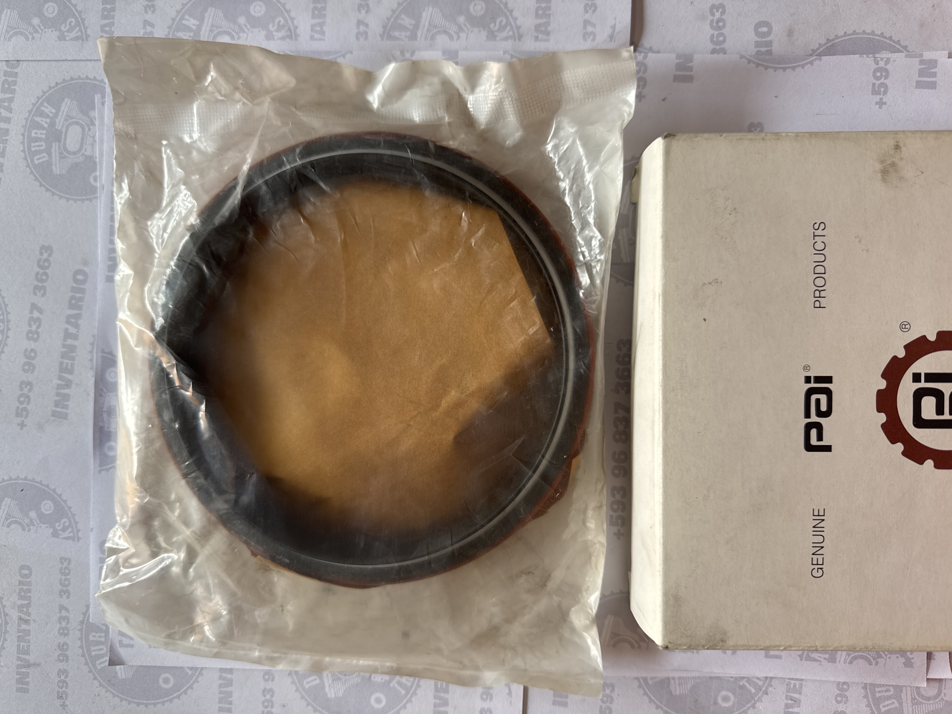 RETEN POSTERIOR DEL CIGÜEÑAL CUMMINS 4BT 6BT ISB QSB CON PISTA