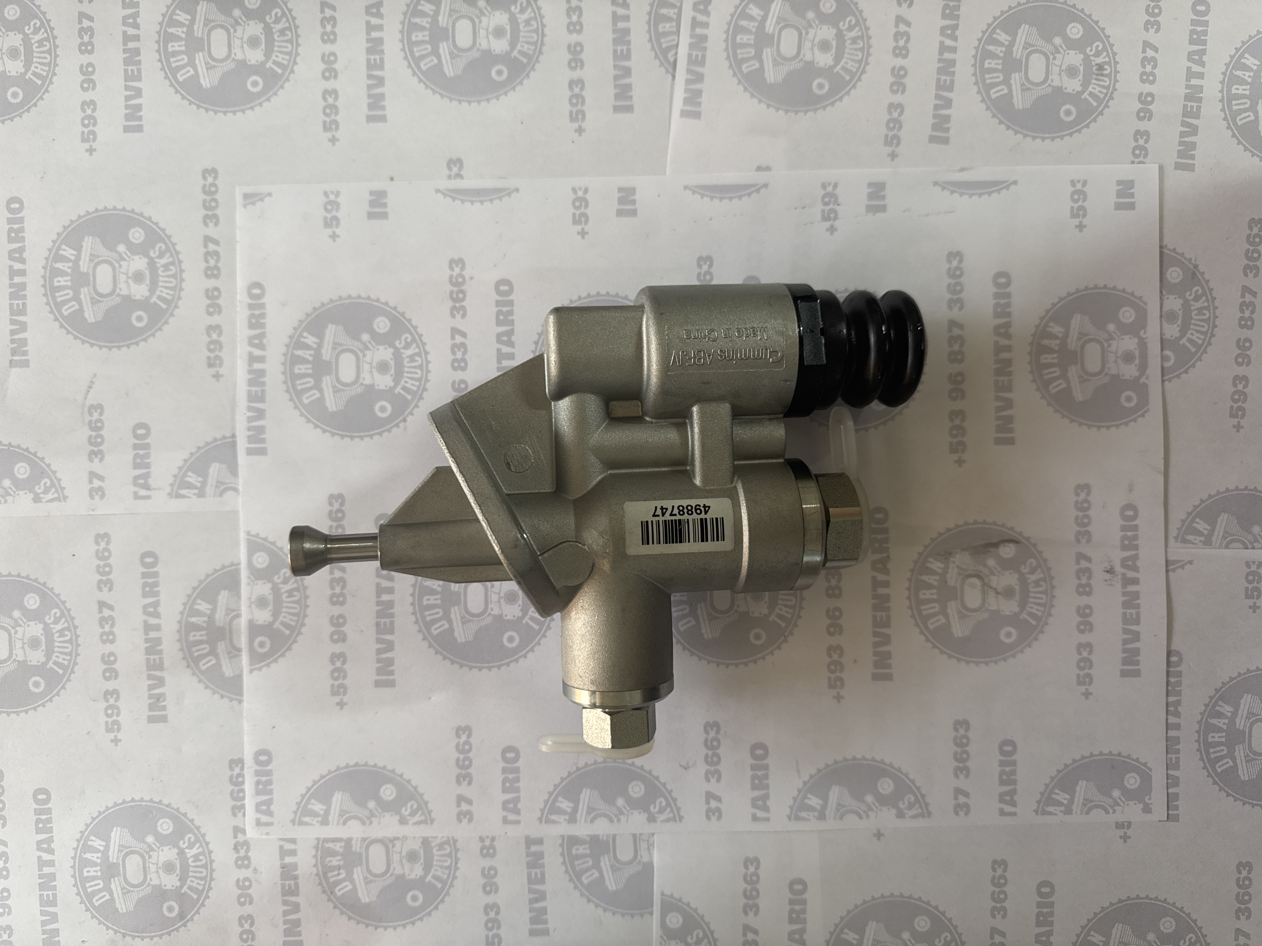 BOMBA DE COMBUSTIBLE MOTOR CUMMINS 6CT 8.3 PARA VW 26-310 DONG FENG 3251  8.9  ROSCA 1/2 NTP