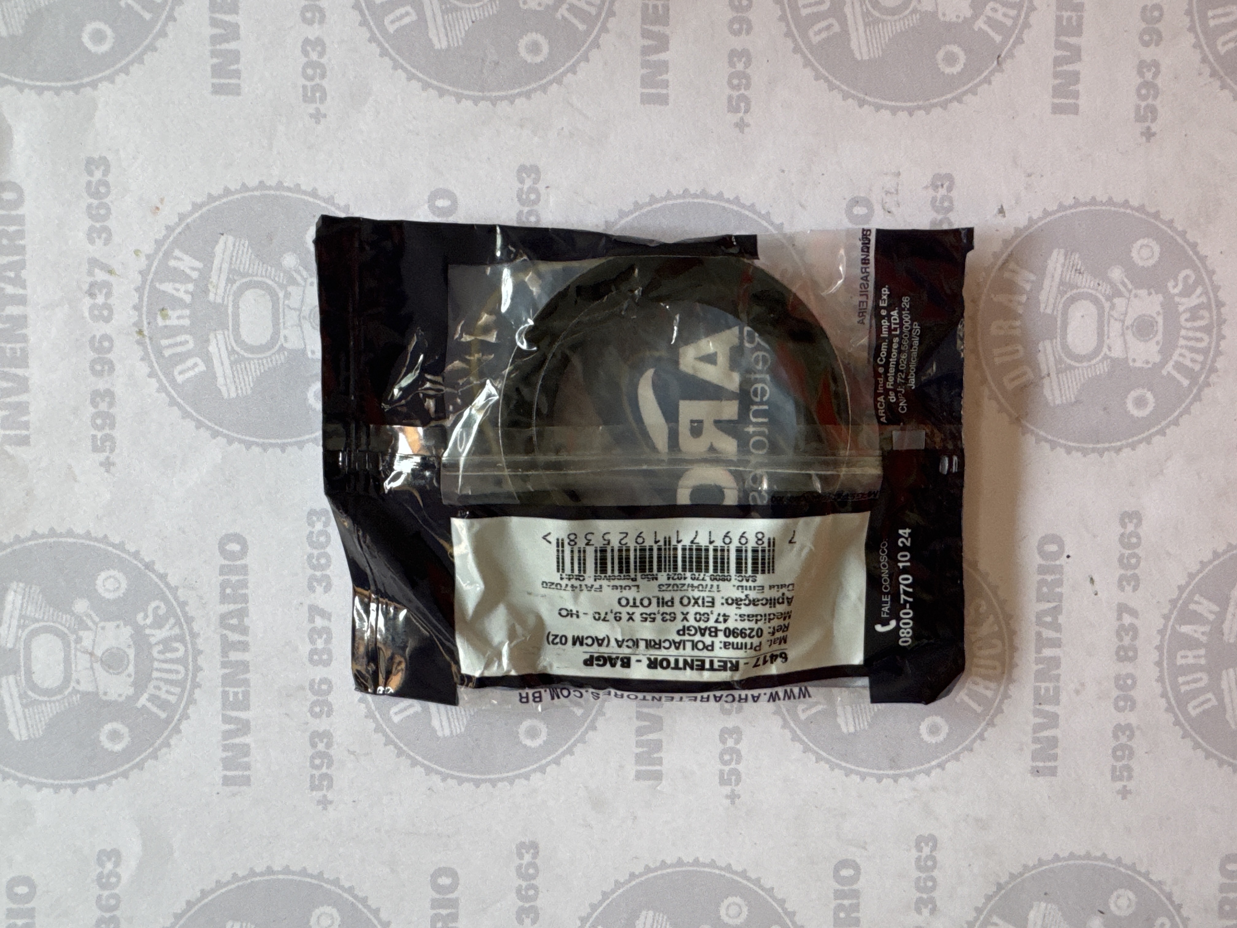 RETEN DEL PILOTO DE CAJA DE CAMBIOS FULLER PARA INTER 4700 BUSES VW 17-210 / 16-180 47.60*63.55*9.70