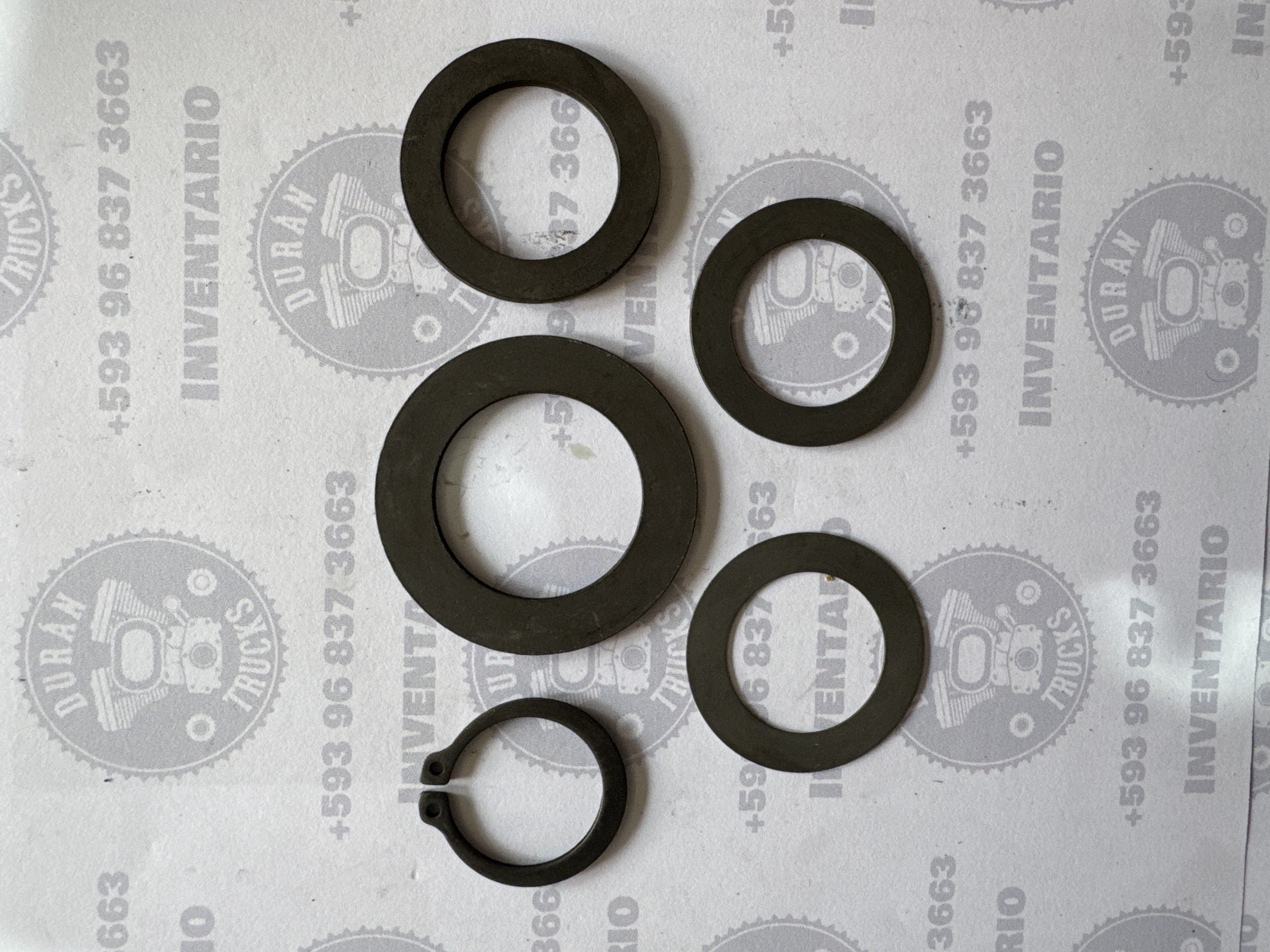 KIT ARANDELAS DE MARTILLO DELANT/POST VW