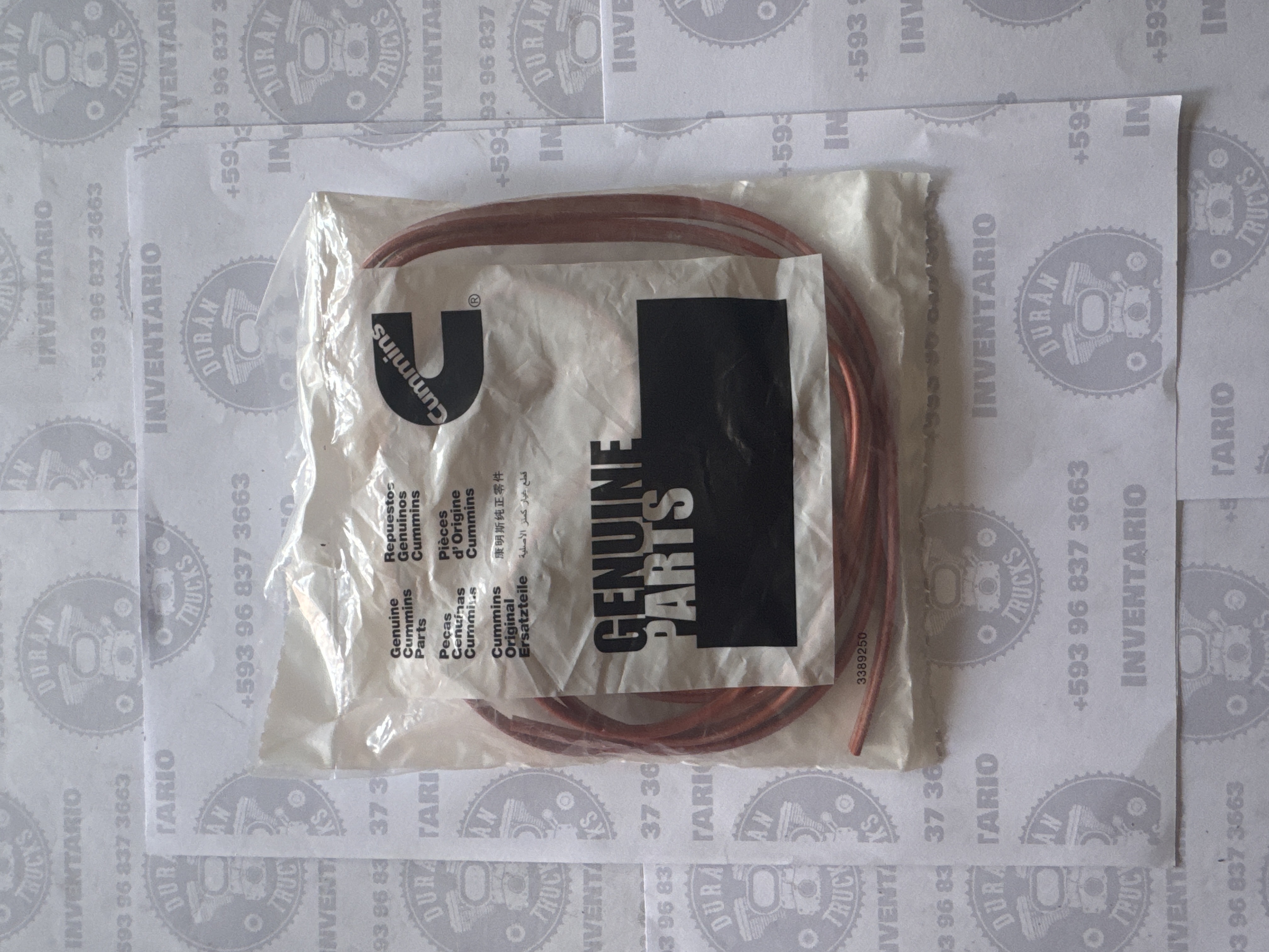 SELLO DE TAPA DE DISTRIBUCION MOTOR CUMMINS ISM