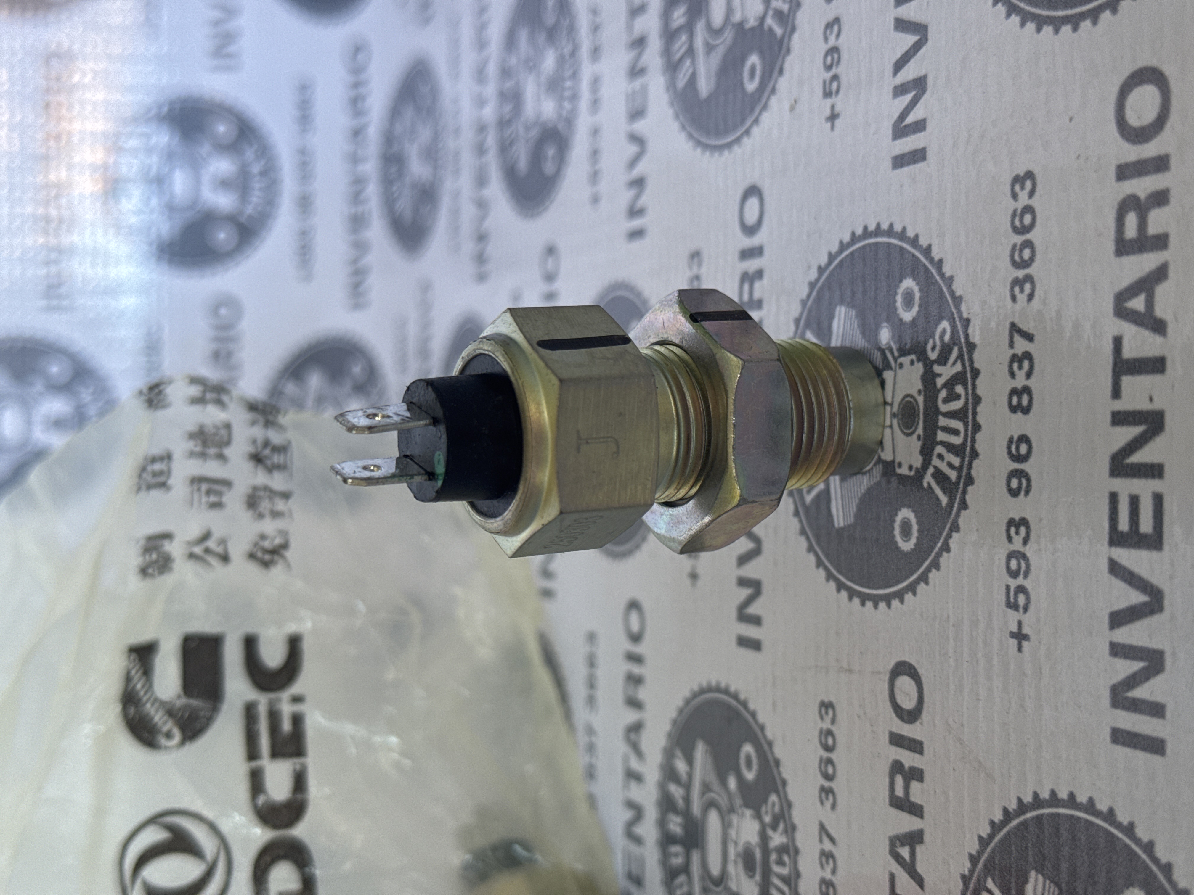 SENSOR DE VELOCIMETRO MOTOR 6BT PARA CHINOS