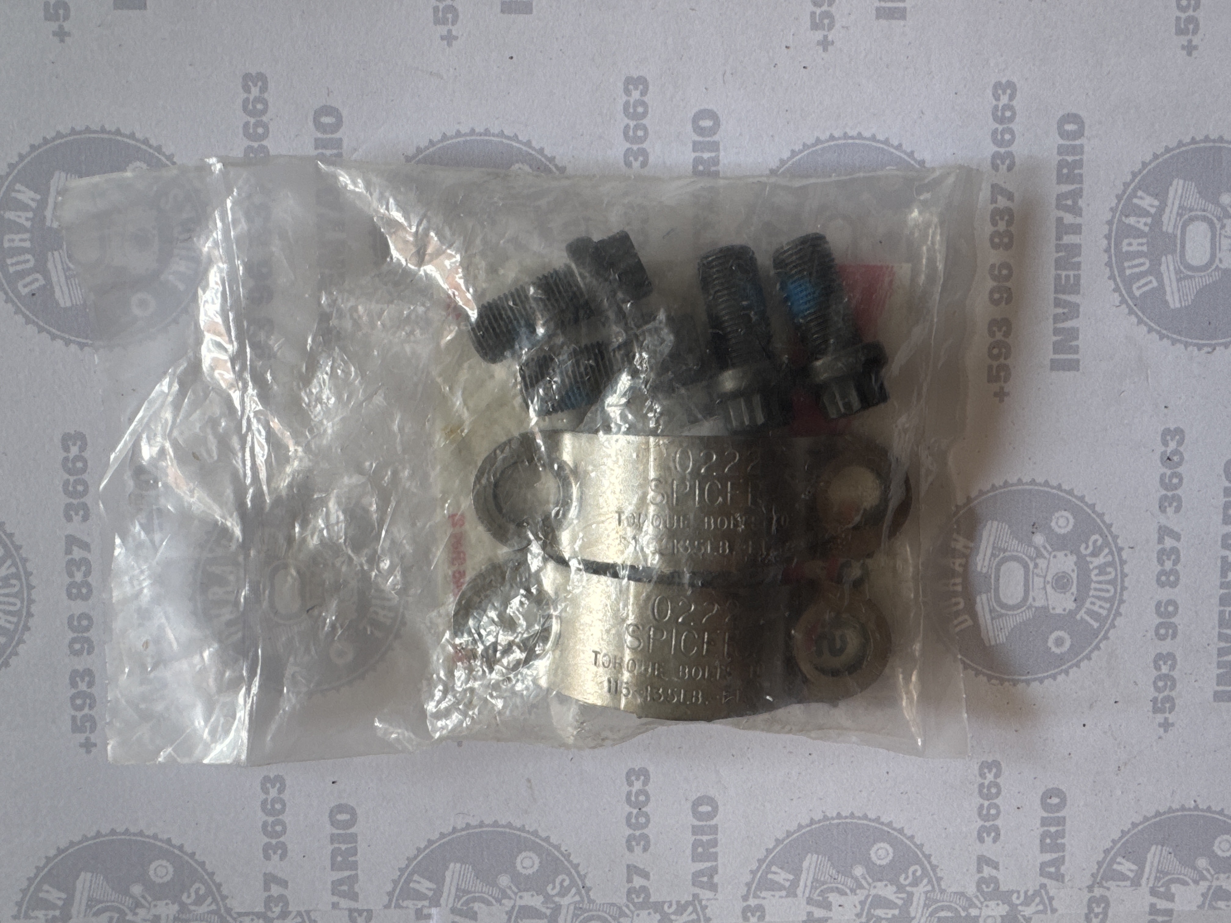 ABRAZADERA O SEGURO DE CRUCETA DE 5" 6" 7" Y 8" (280-281-407)