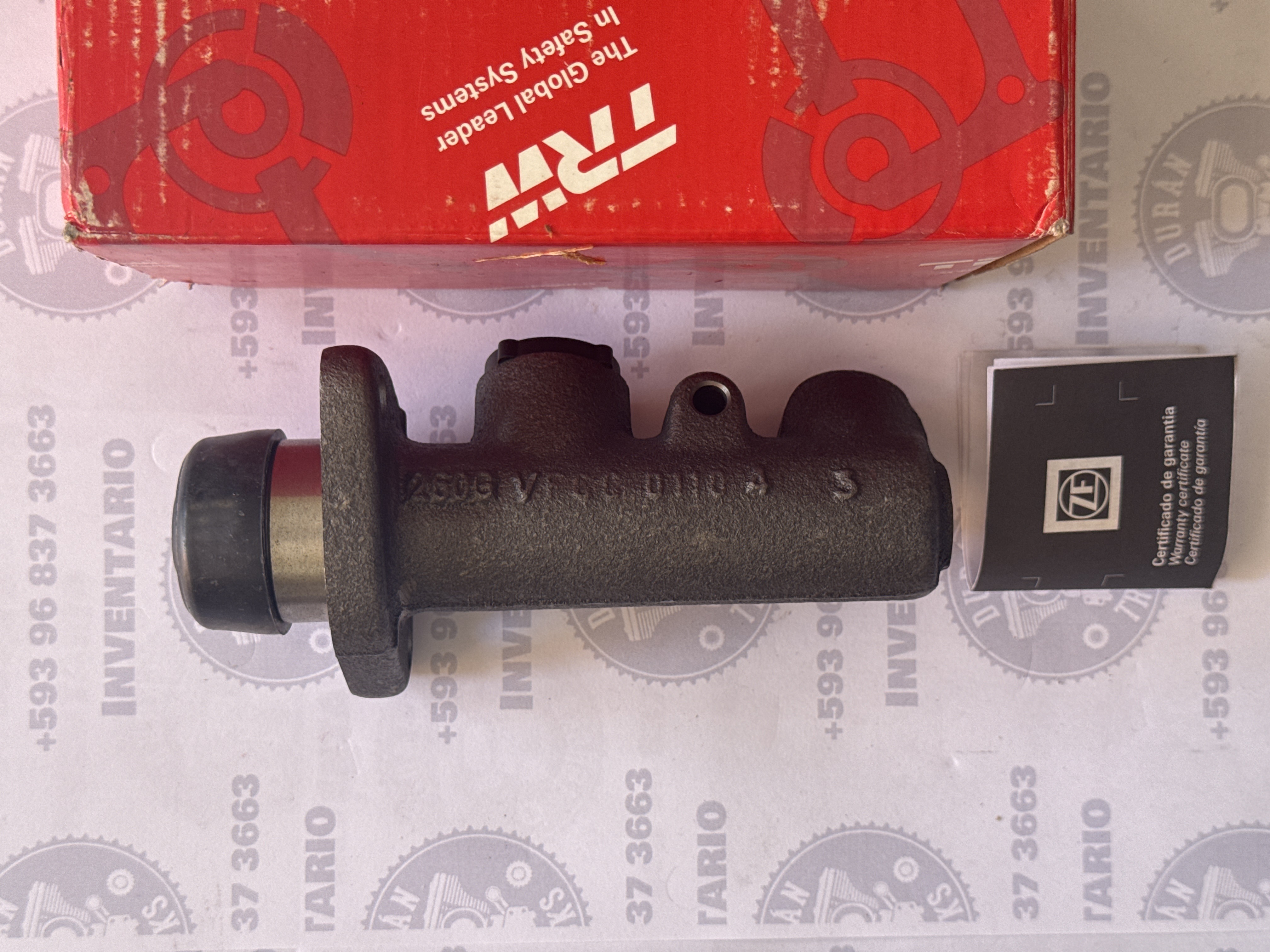 BOMBA O CILINDRO PRINCIPAL DEL EMBRAGUE FORD CARGO 815 / 1721 / 1722