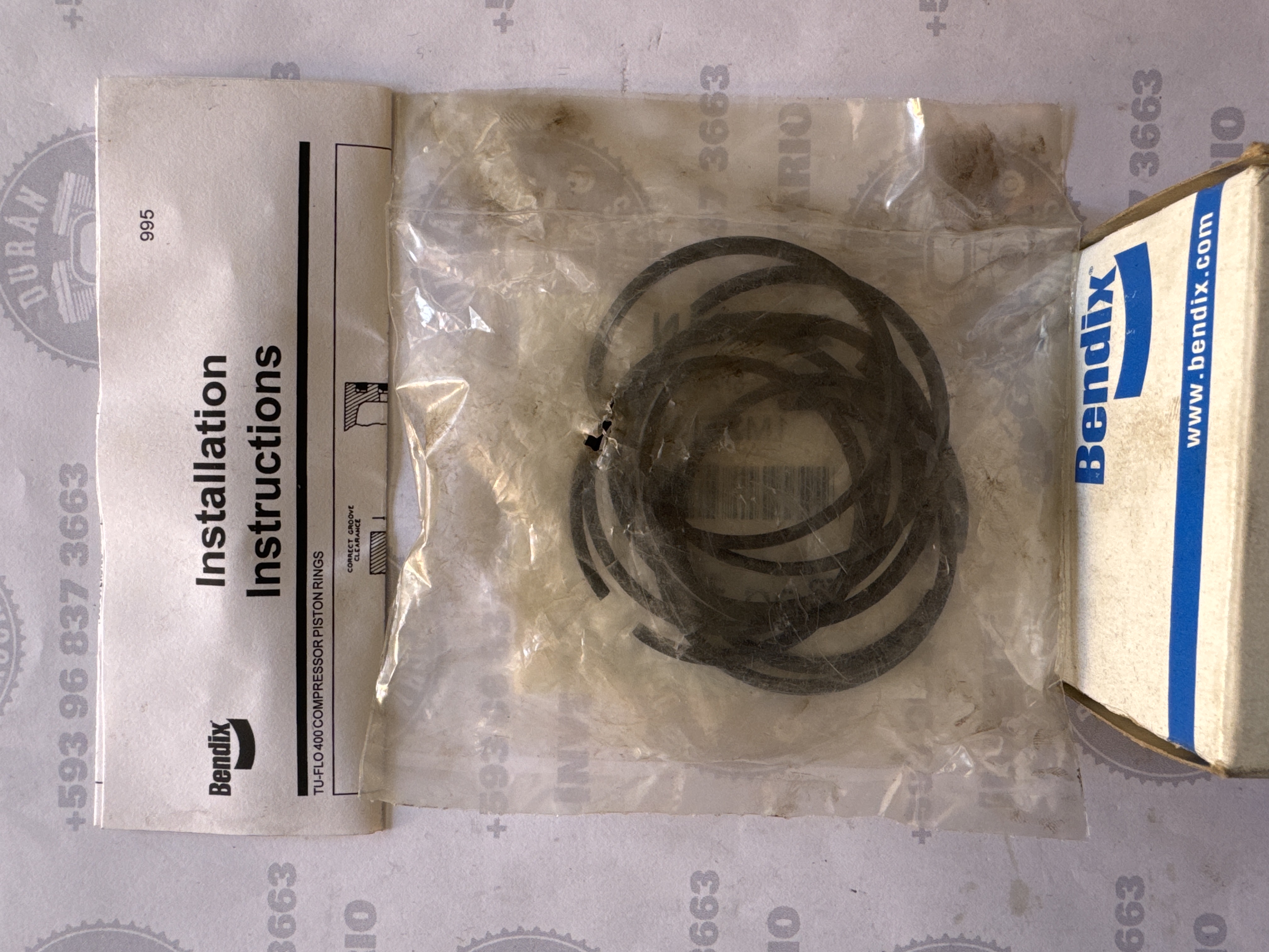 KIT DE RINES STD TUFLO 400