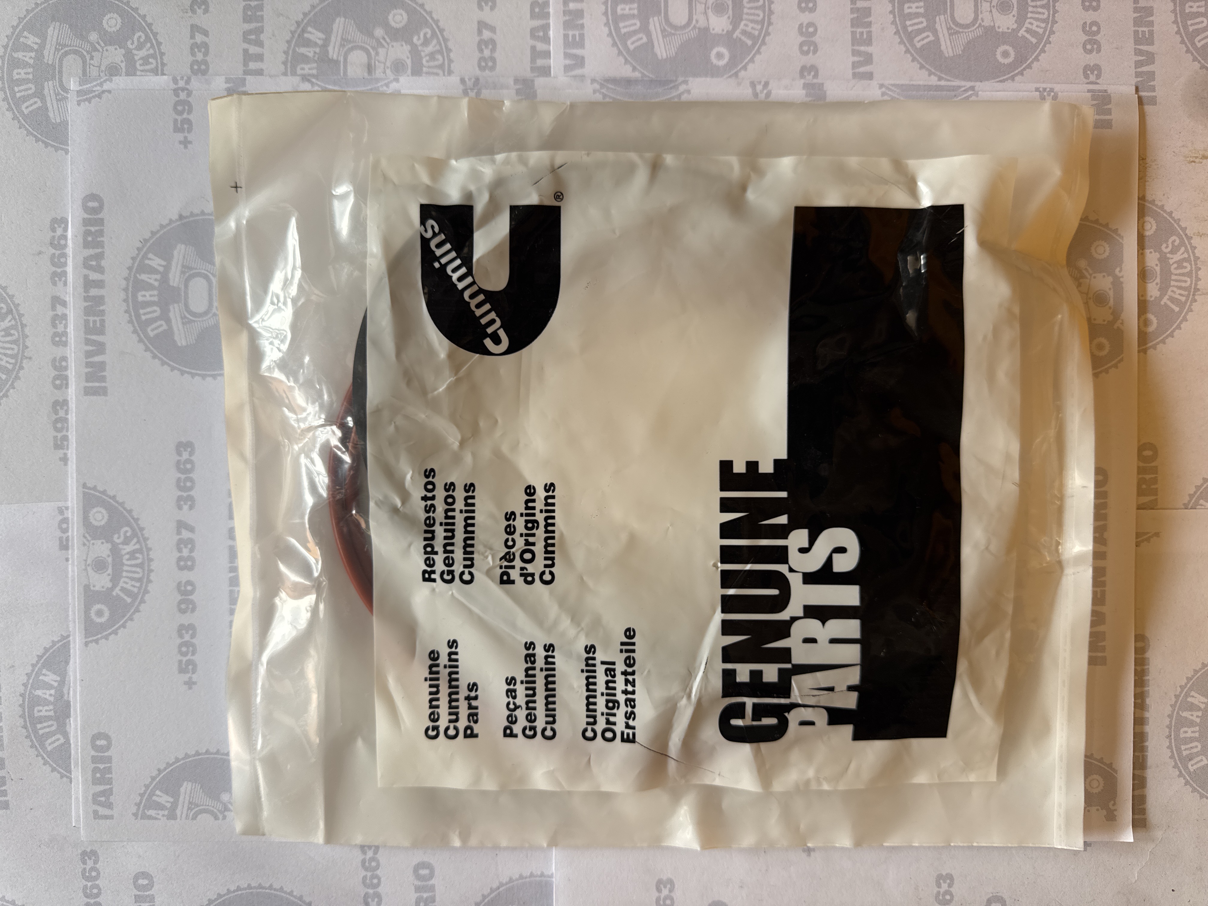 CAUCHOS PARA LAS CAMISAS O FUNDAS MOTOR CUMMINS NTC, N14, N14E
