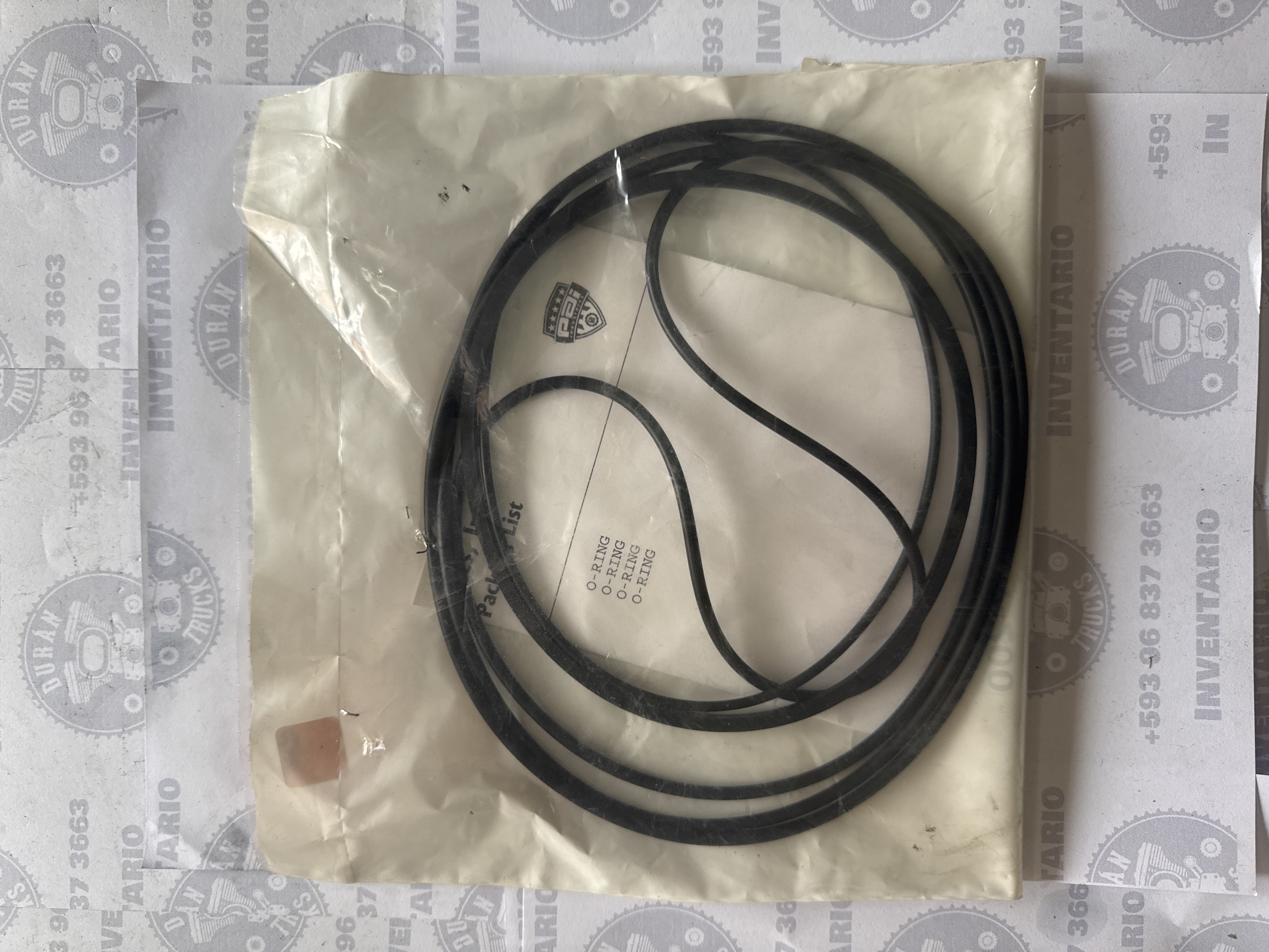 KIT DE CAUCHOS DE CORONA DELANTERA MACK