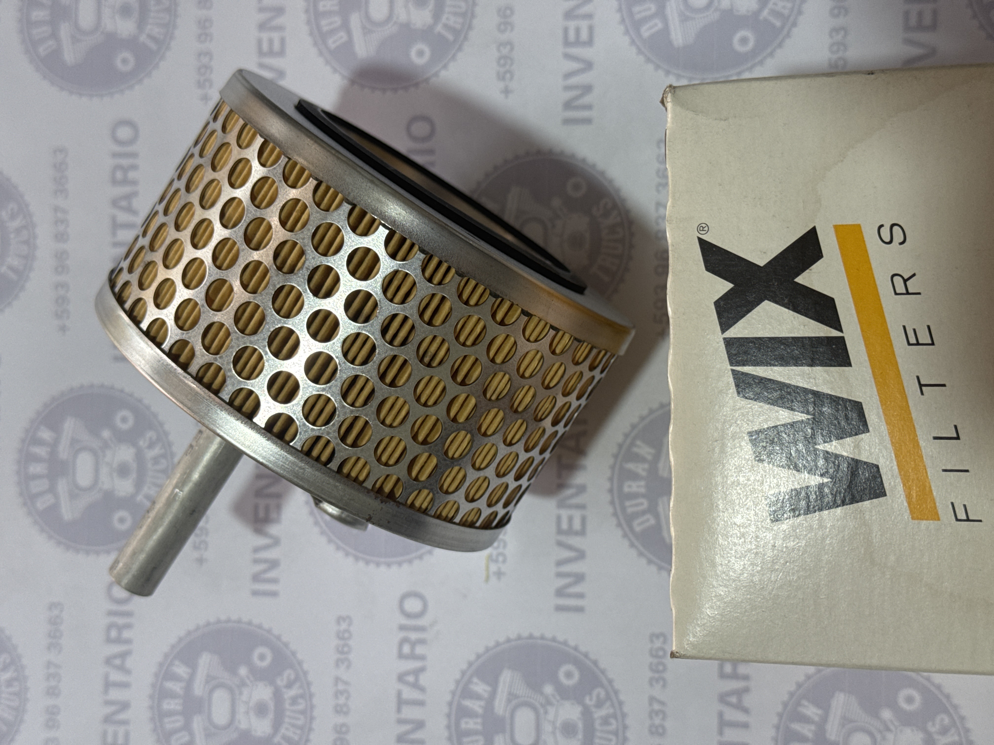 FILTRO DE ACEITE HIDRAULICO DIRECCION INTERNATIONAL ANTIGUO CON TUBO FORD