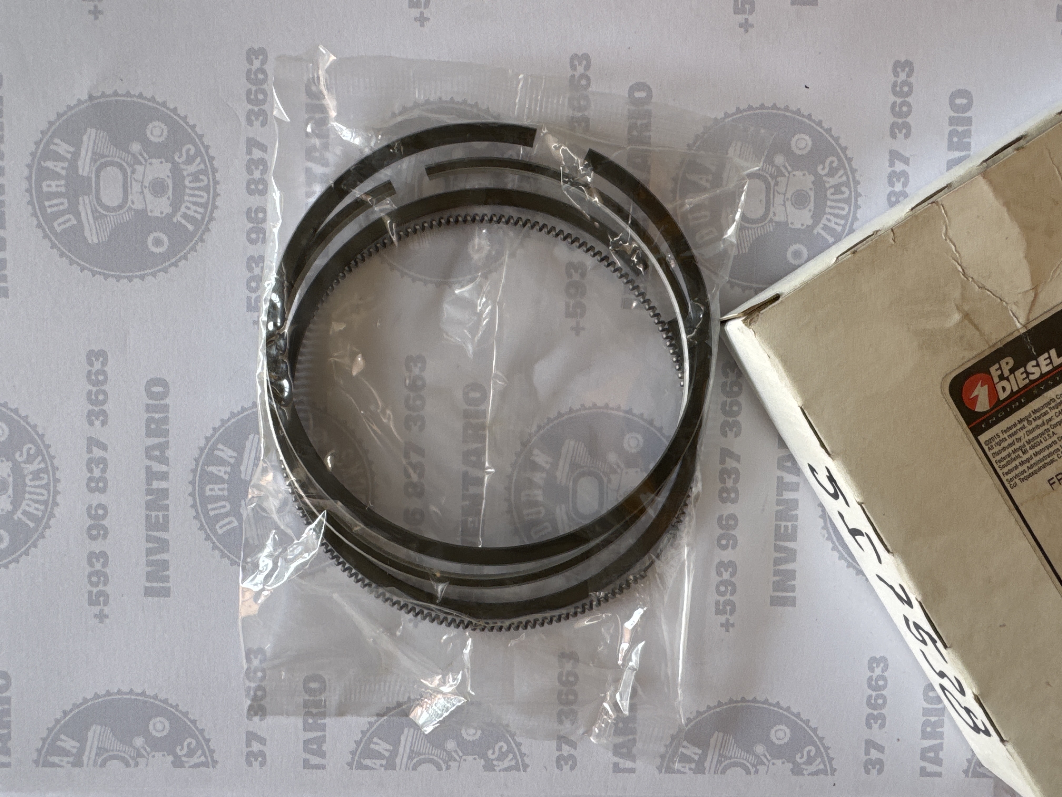 JGO. DE RINES MOTOR CATERPILLAR 320 MOTOR MITSUBISHI 3064-3066