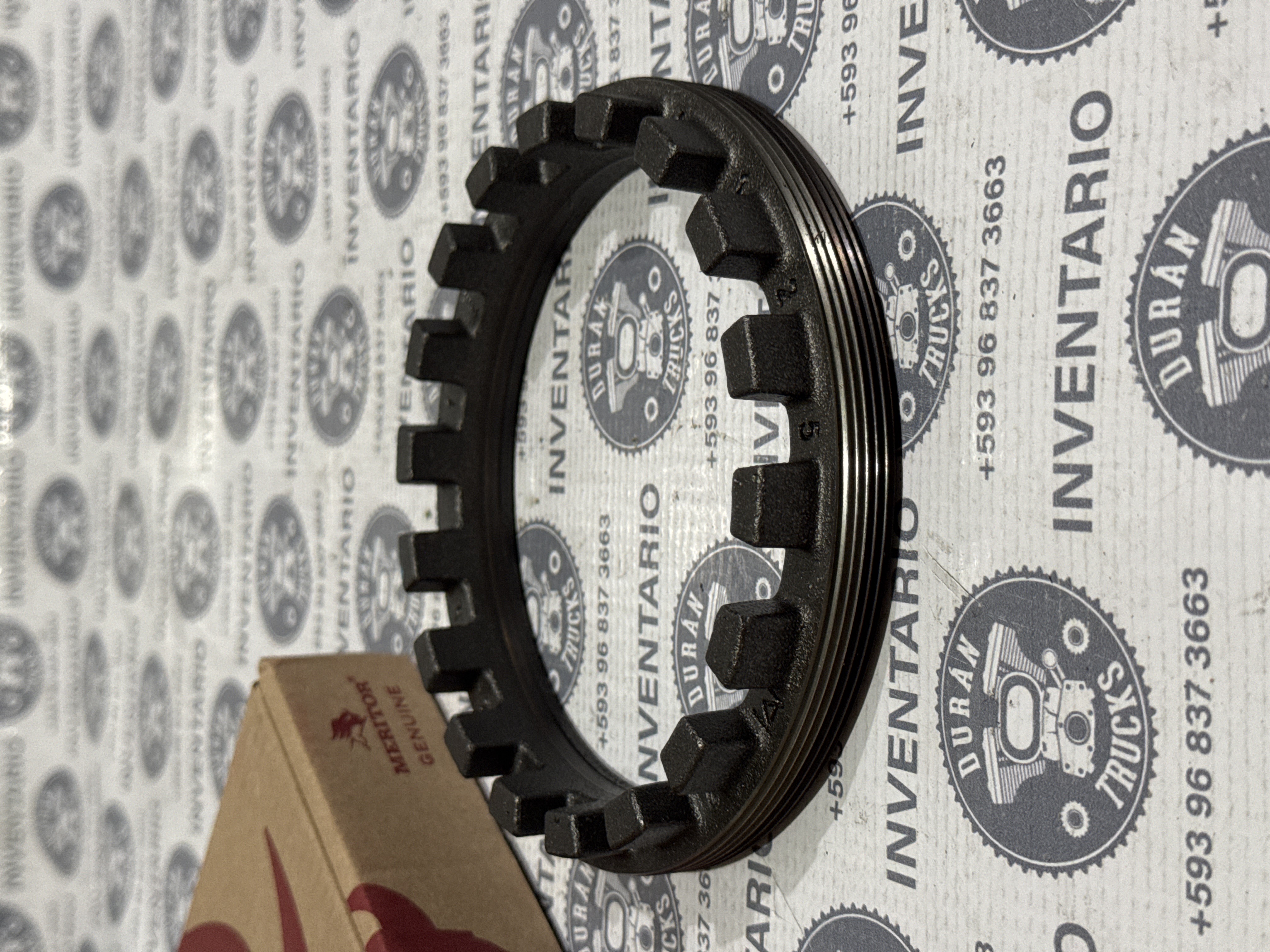 TUERCA DE CORONA PARA CALIBRACION RS23-160   RS23-240  14X DE FREIGHTLINER KENWORTH INTERNATIONAL 9200