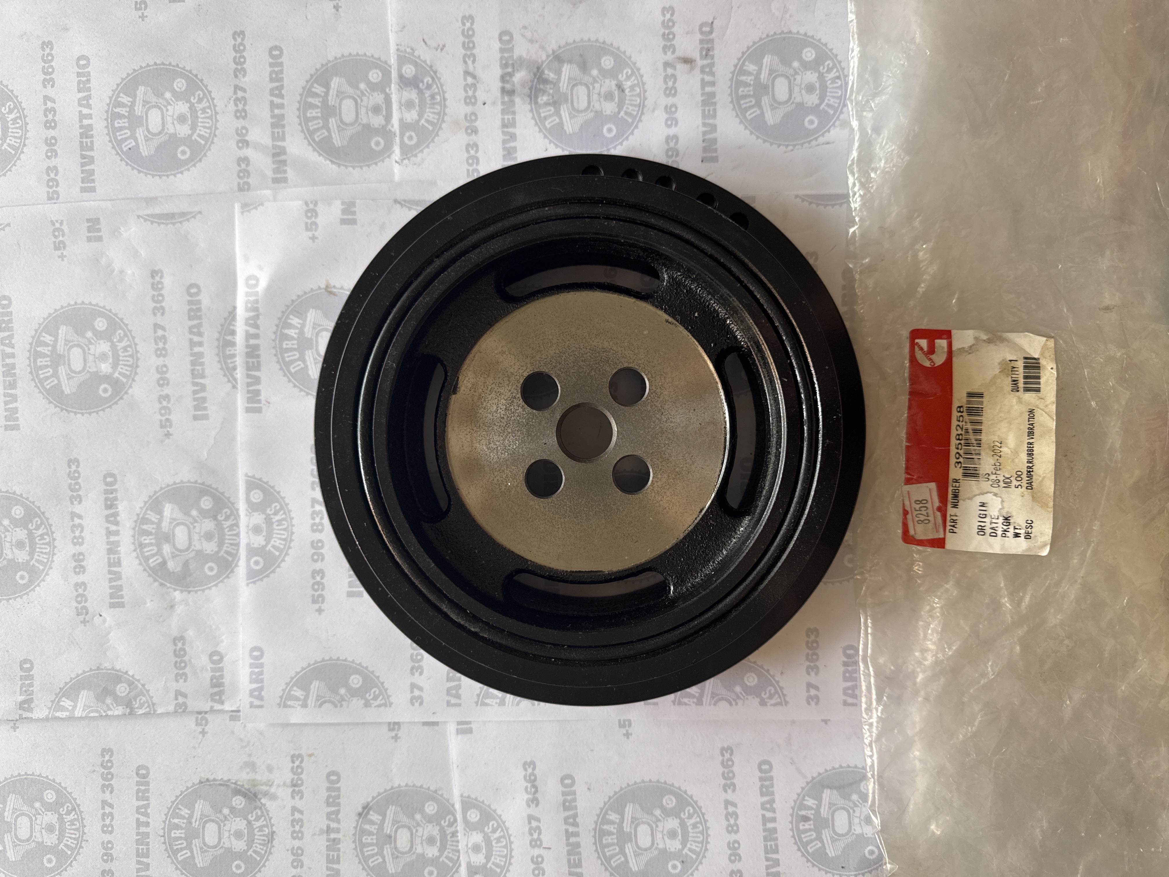 DAMPER DE MOTOR CUMMINS 4BT 6BT ISB