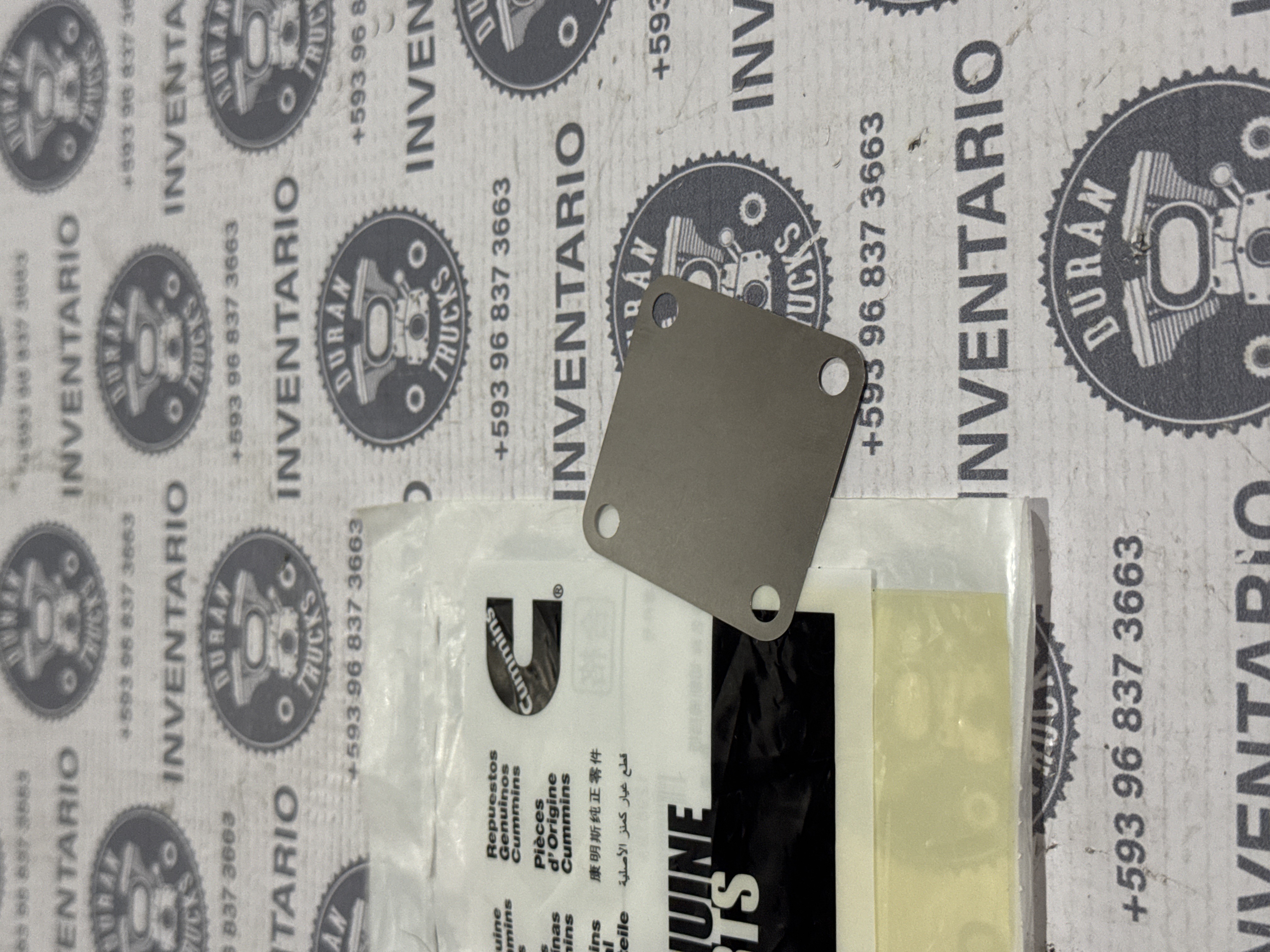 PLACA DE SELENOIDE BOMBA ISX NTC N14