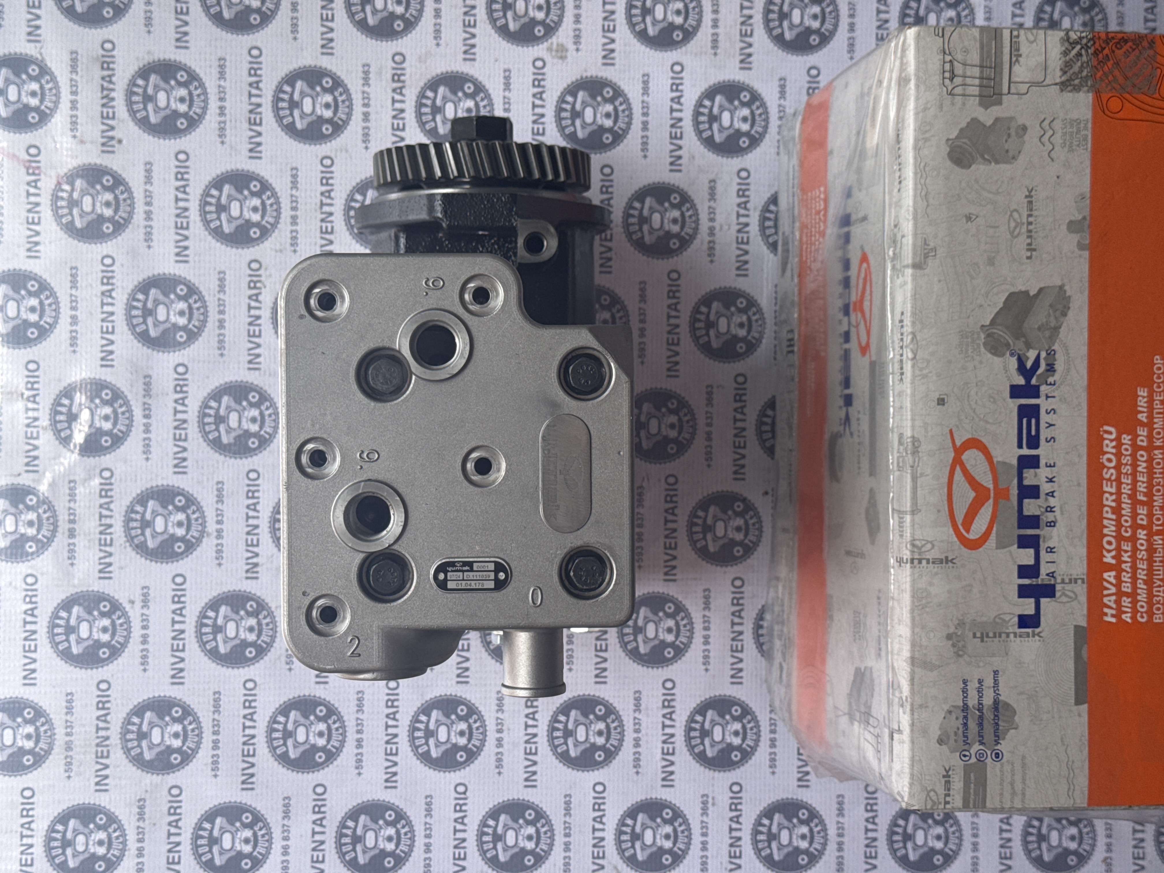 COMPRESOR ARMADO MOTOR CUMMINS ISC ISL  - foto 3