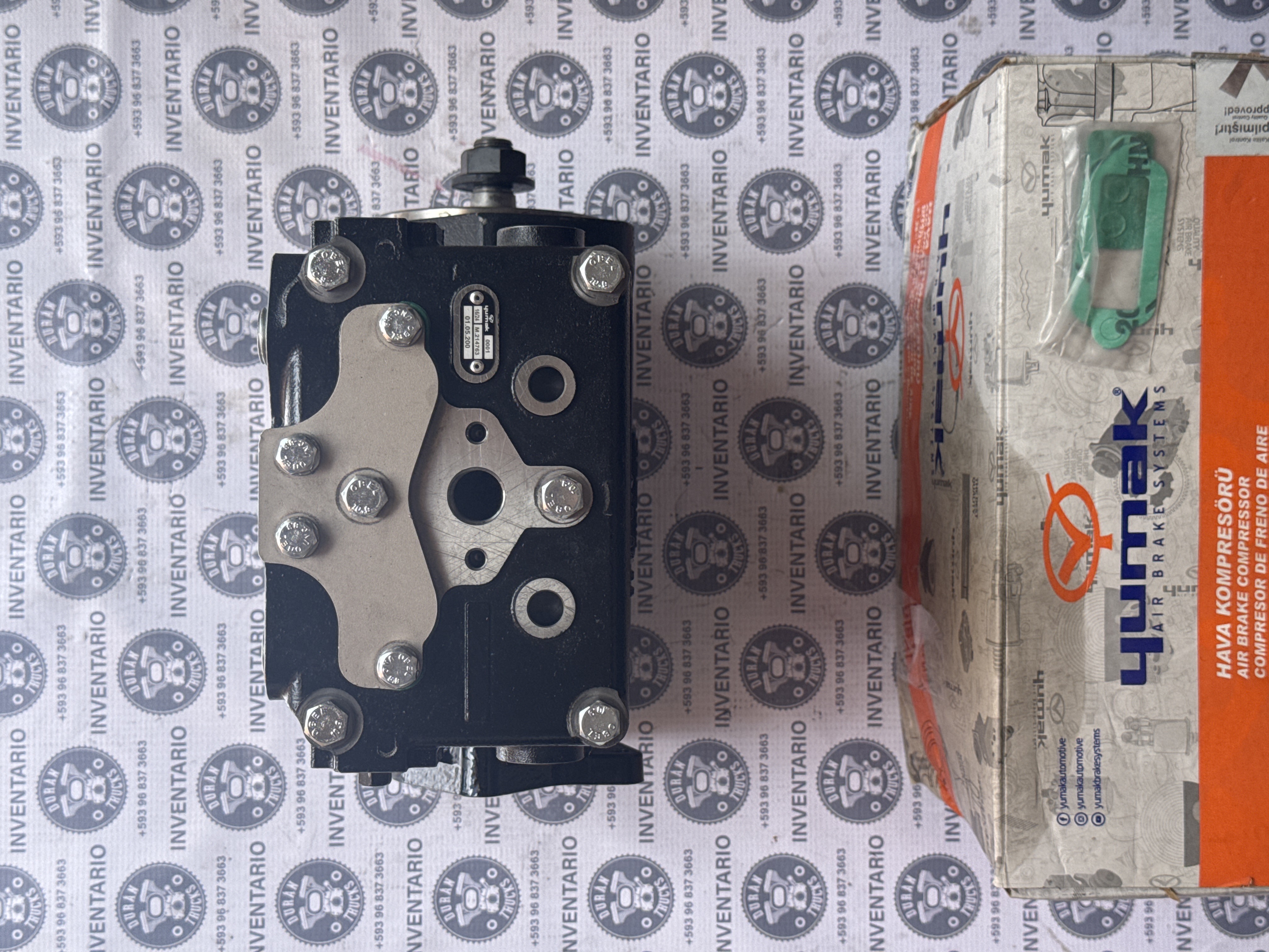 COMPRESOR ARMADO MOTOR INTERNATIONAL DT466E DT530E - foto 2