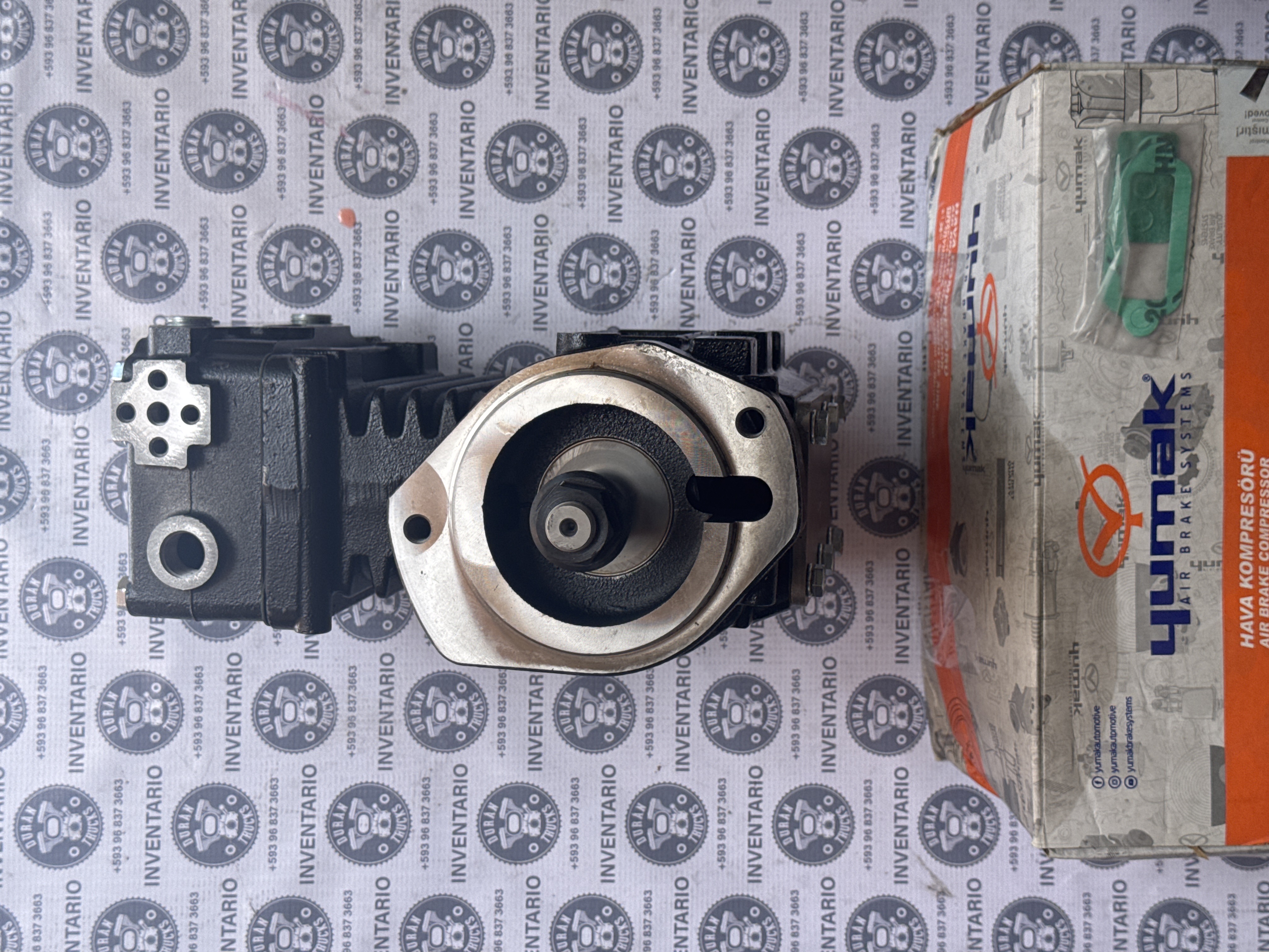 COMPRESOR ARMADO MOTOR INTERNATIONAL DT466E DT530E - foto 3