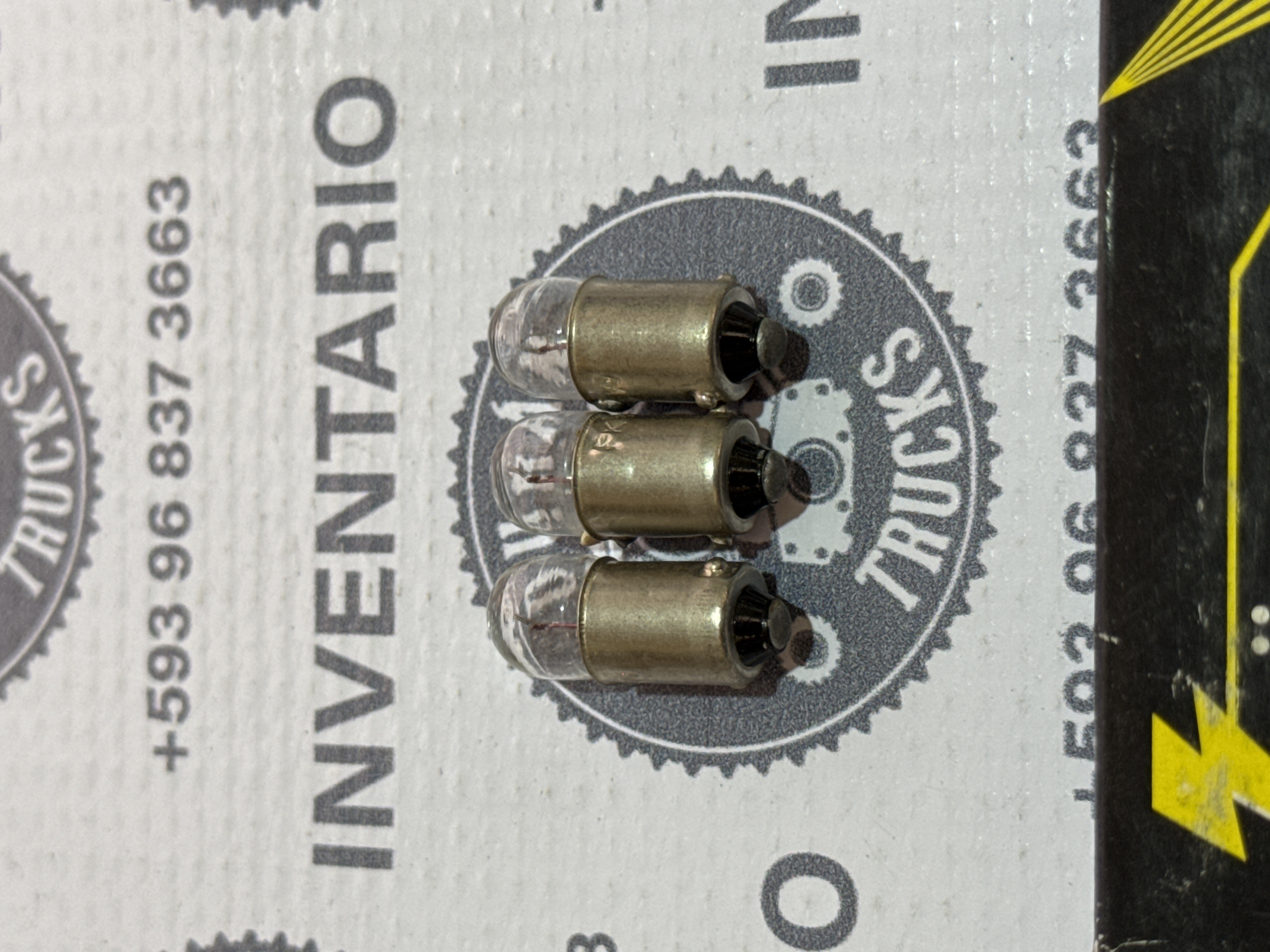 FOCOS DE TABLERO TIPO BALA 12V