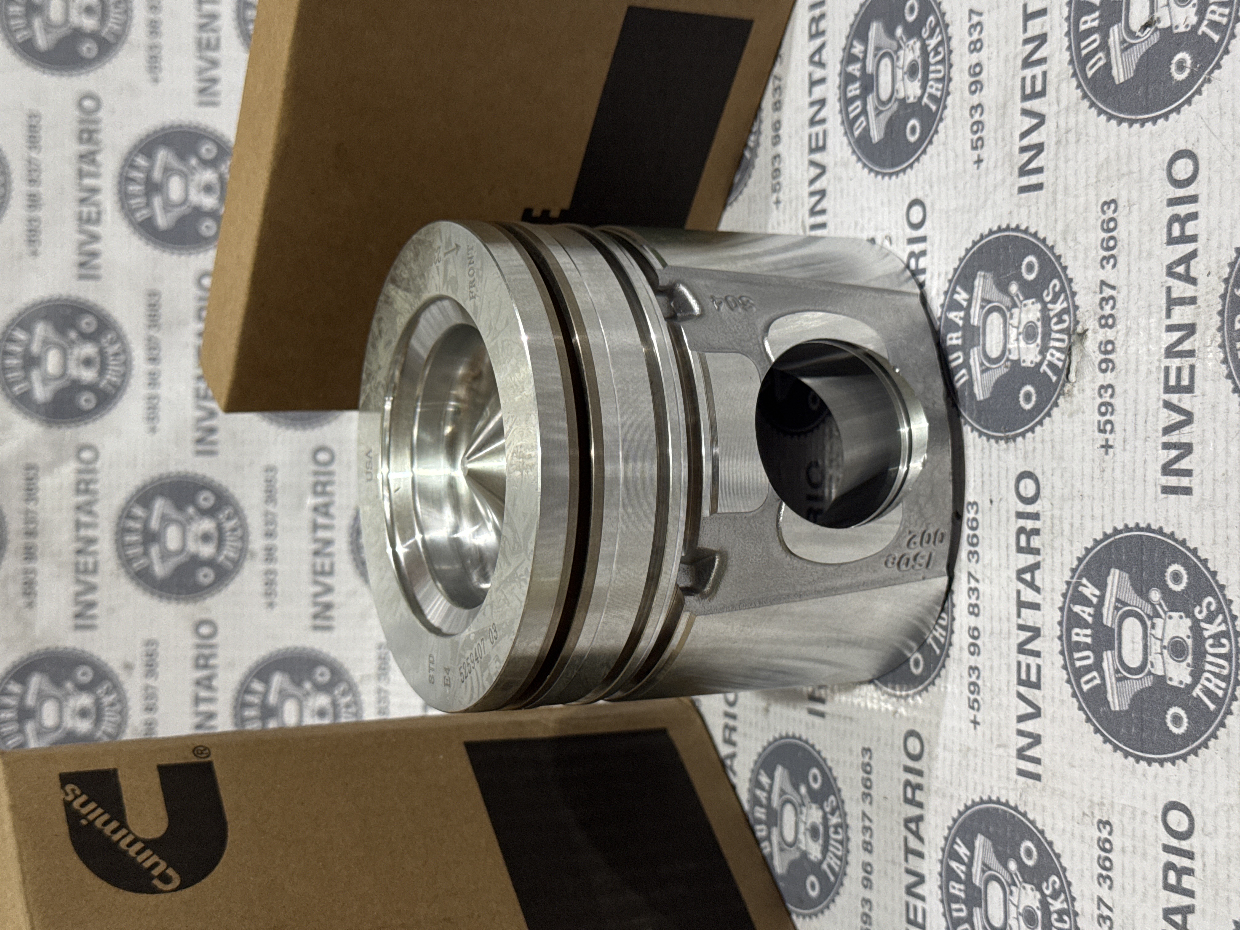 KIT DE PISTON STD MOTOR CUMMINS ISB ISD CHINO YUTONG