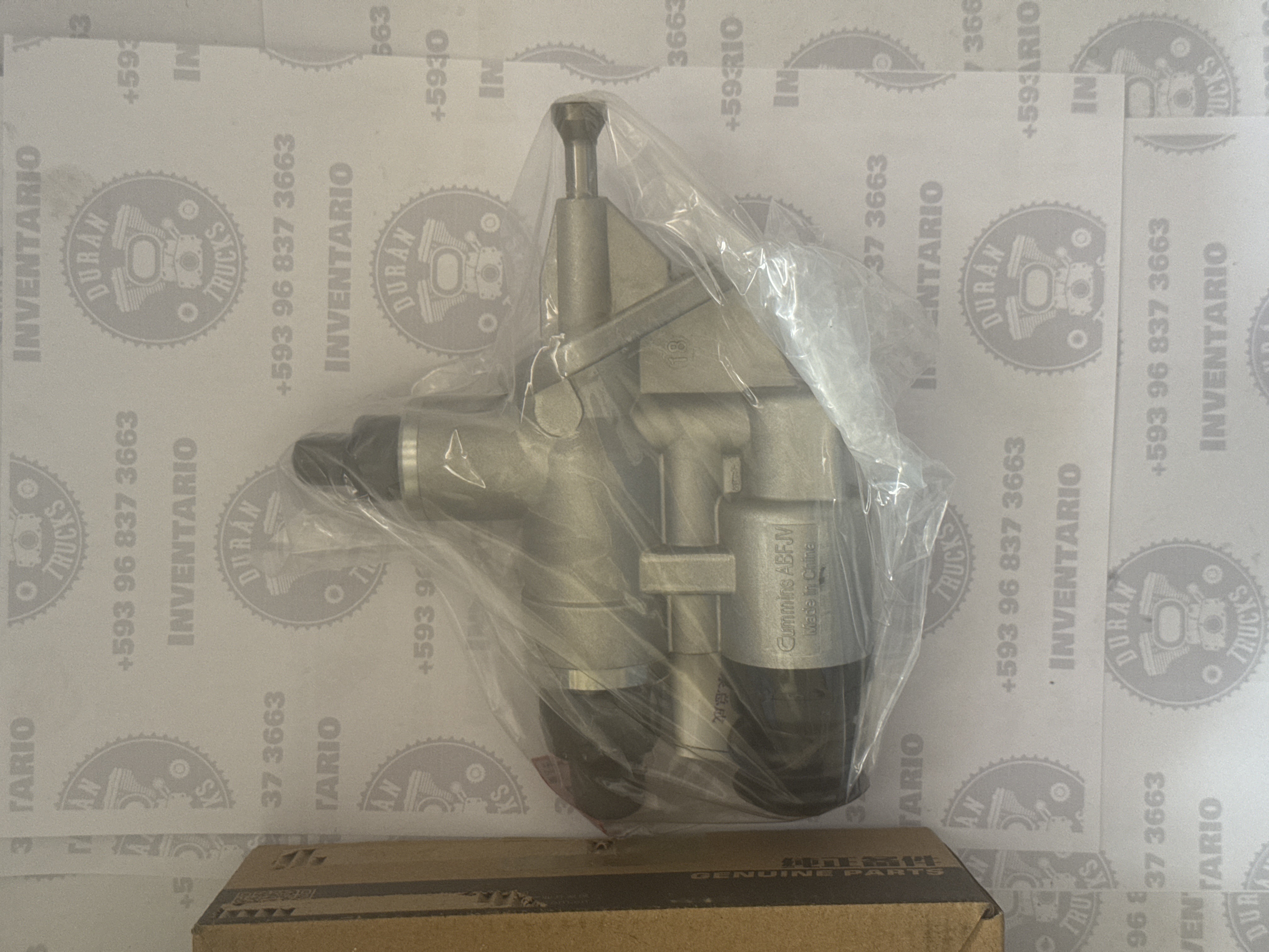 BOMBA DE COMBUSTIBLE MOTOR CUMMINS 4BT 6BT TIPO PISTOLA  1/4 NPT ANCHA