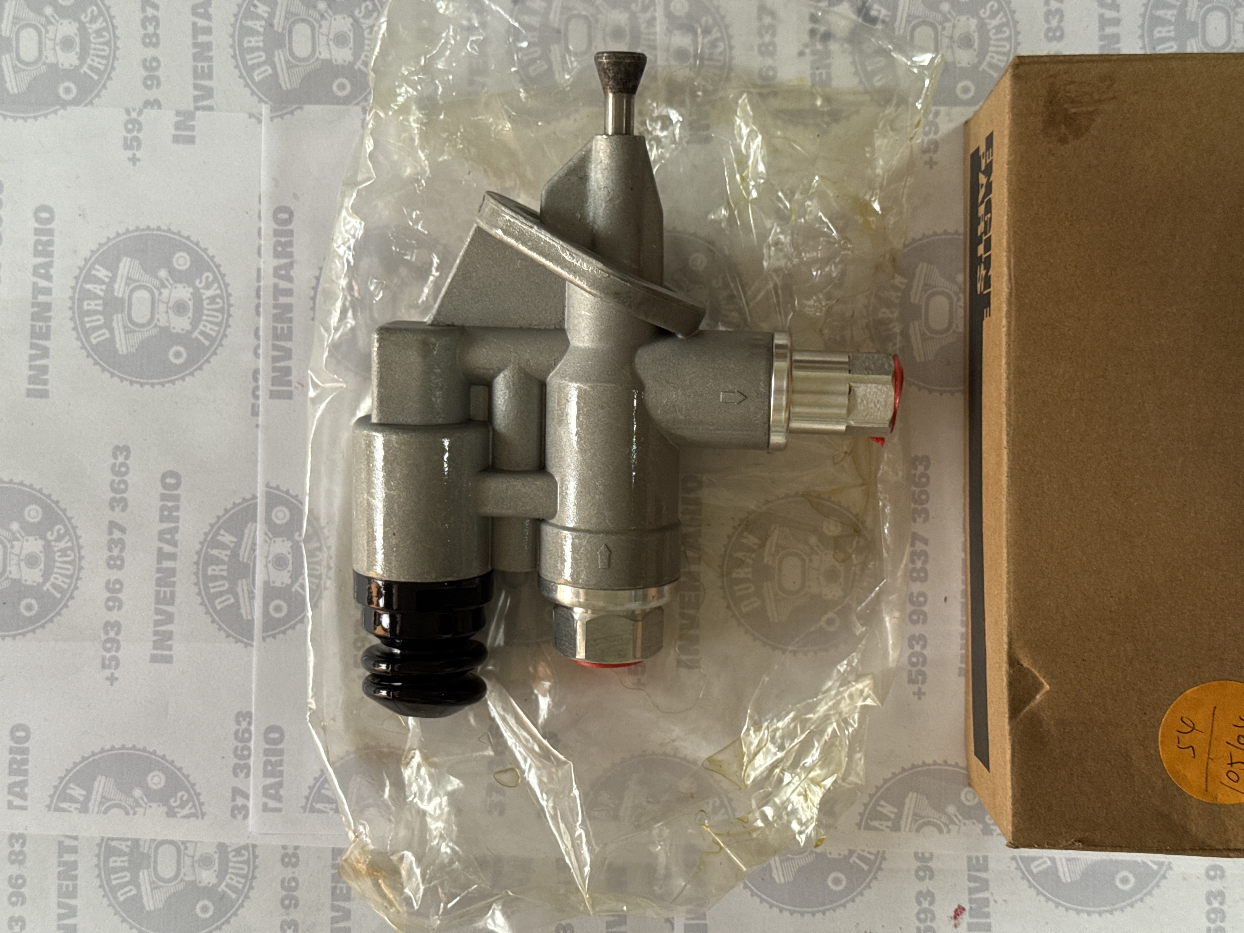 BOMBA DE COMBUSTIBLE MOTOR CUMMINS 4BT 6BT TIPO PISTOLA  1/4 NPT ANCHA