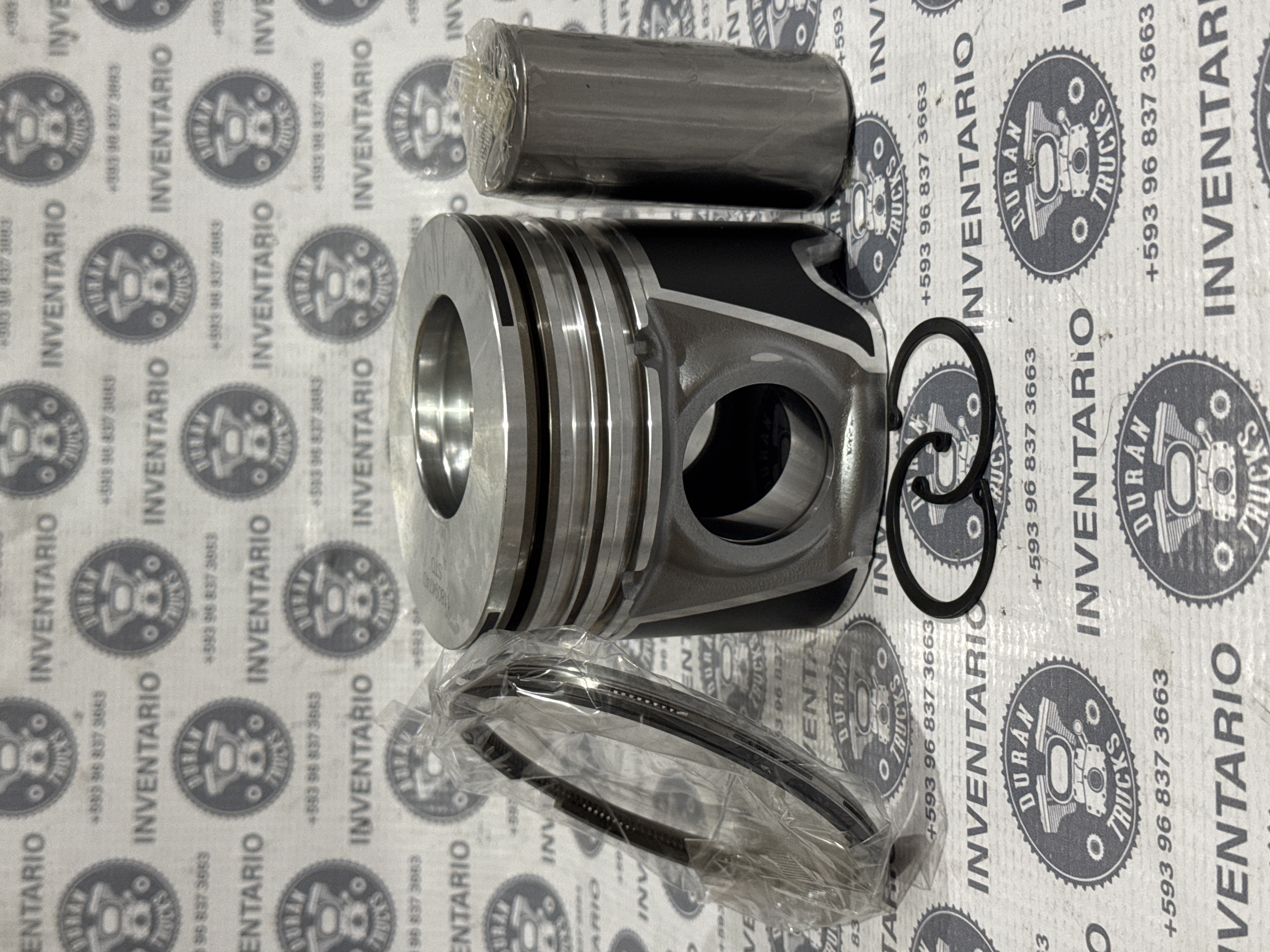 KIT DE PISTON MOTOR CUMMINS IVECO PARA MAQUINARIA NEW HOLLAD