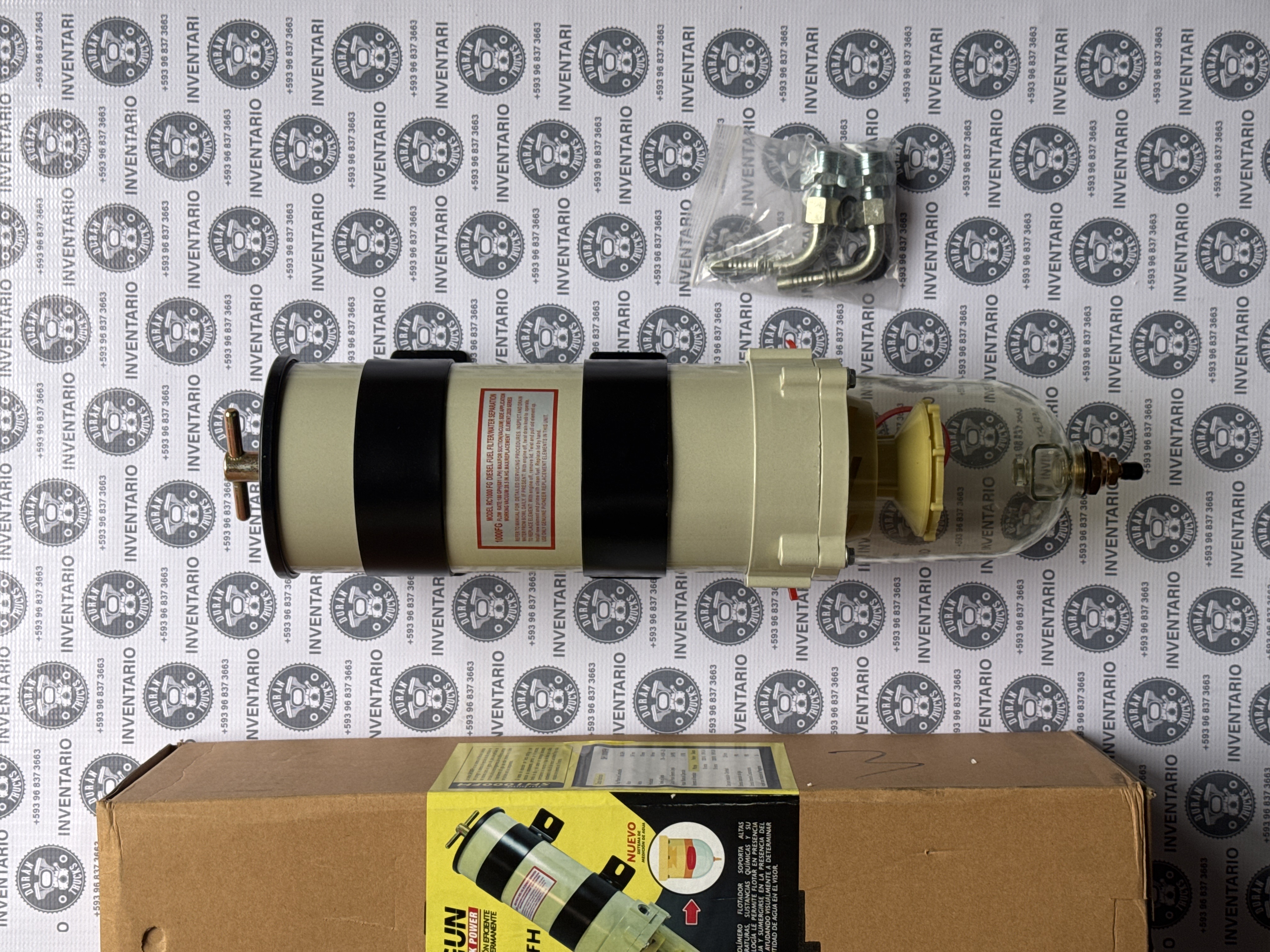 TURBINA DE RACOR TIPO 1000 PARA FILTRO 2020TM
