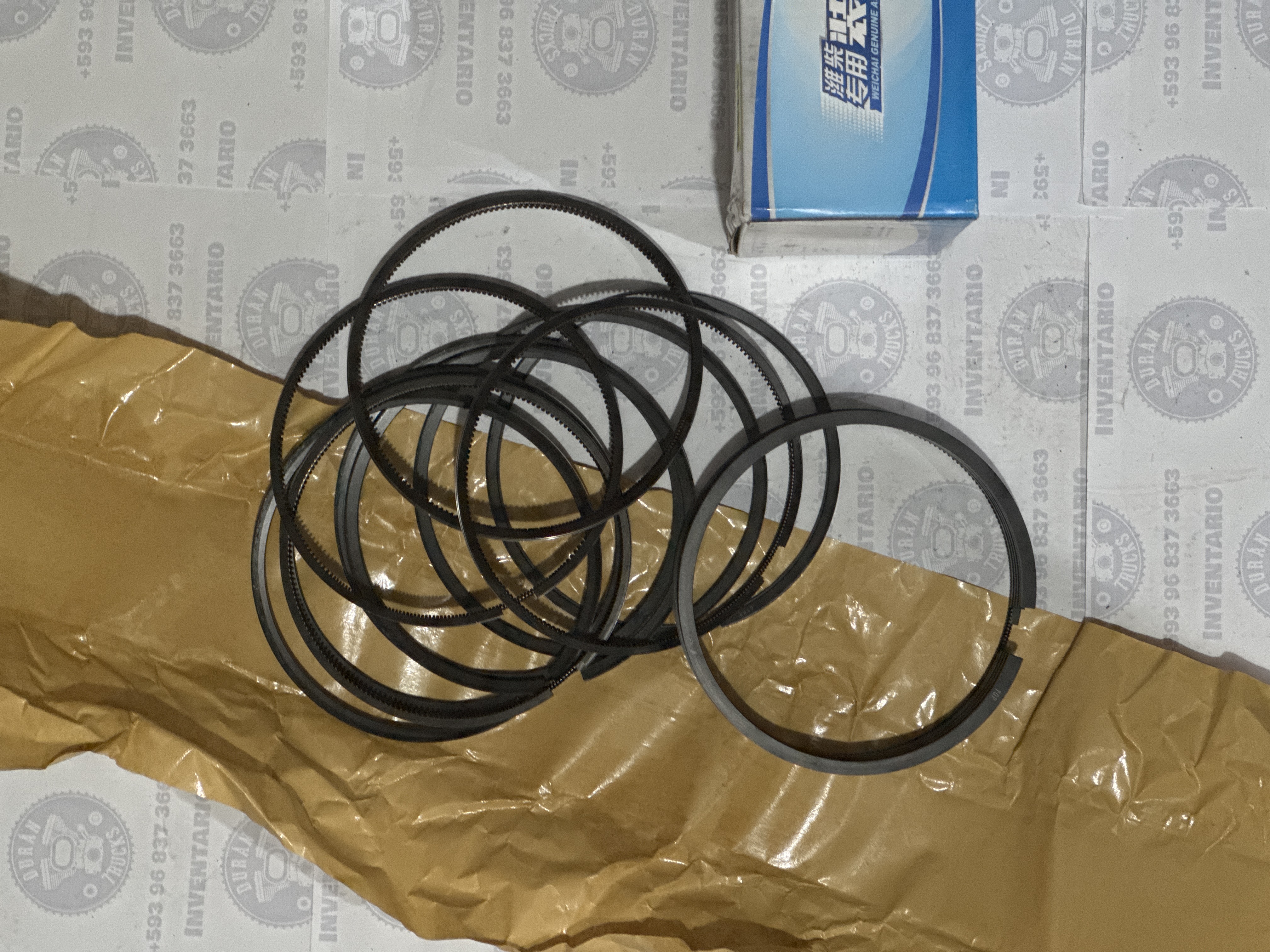 JGO DE RINES MOTOR WEICHAY 420