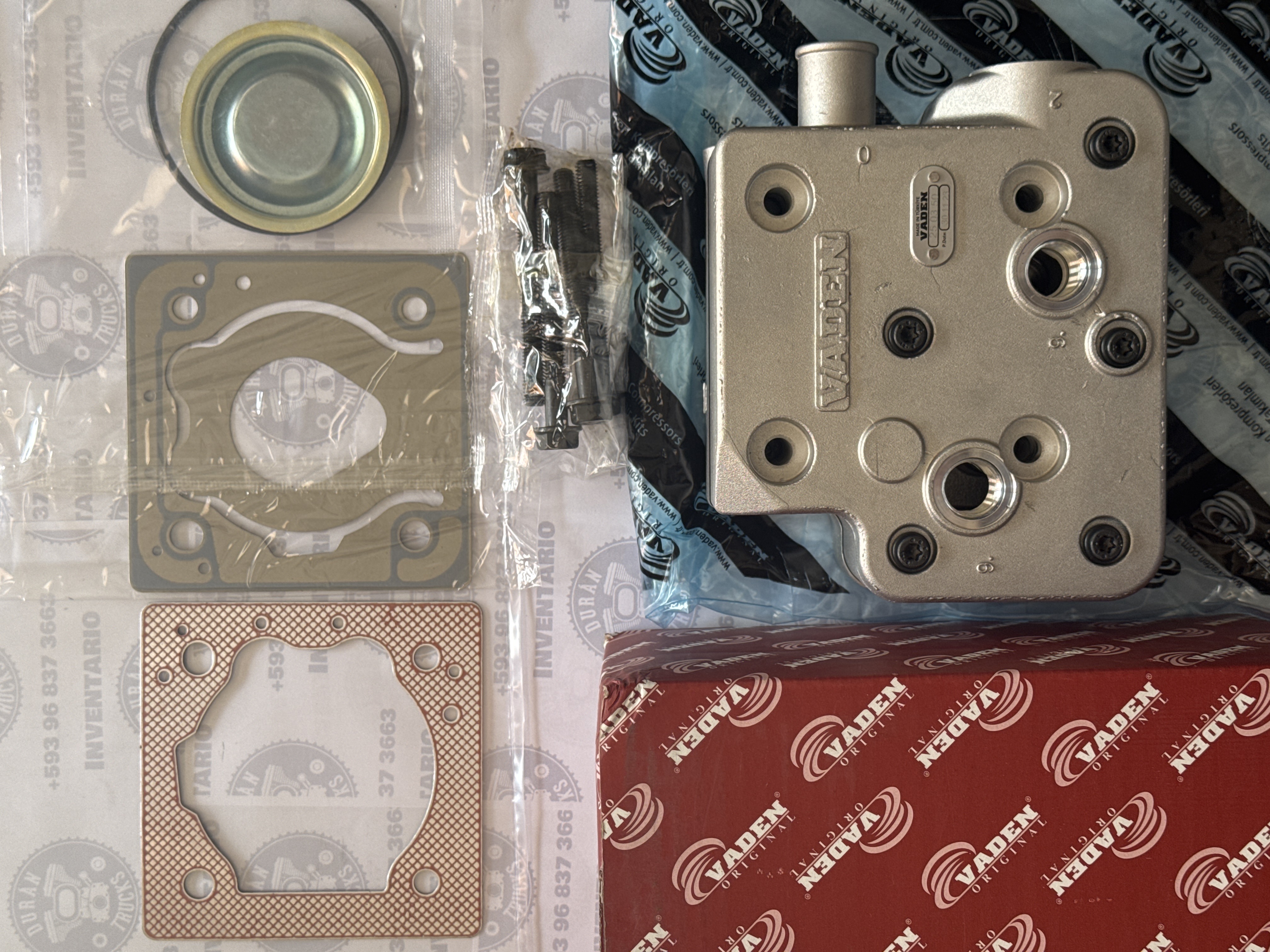 CABEZOTE DE COMPRESOR CUMMINS ISX 85mm (se puede adaptar en motor ISC ISL MACK E7E N14E cambiando lo acoples superiores)